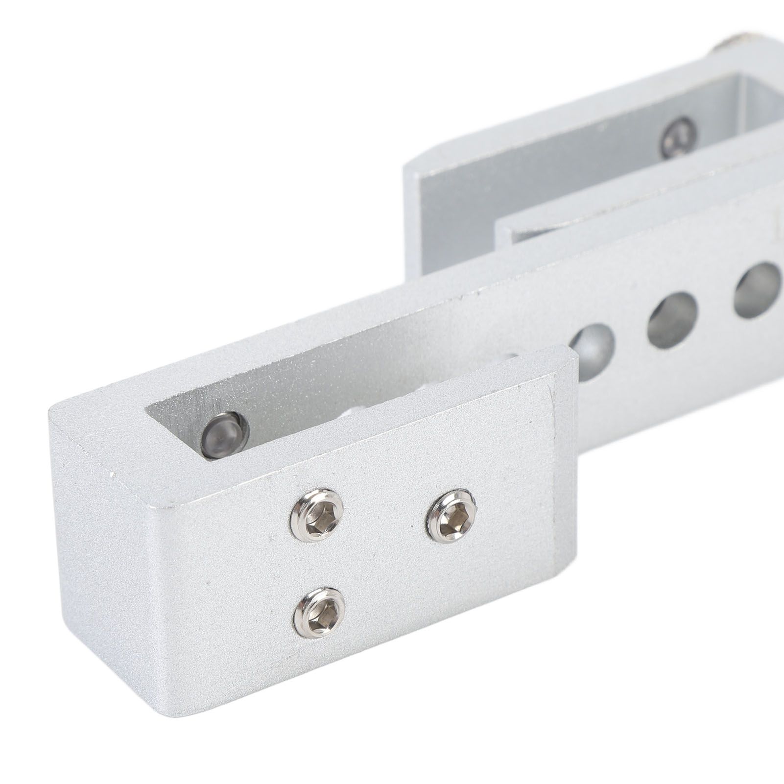 Sliding Glass Door Lock 12 Holes Limit Metal Security Latch for Home Hotel view 5