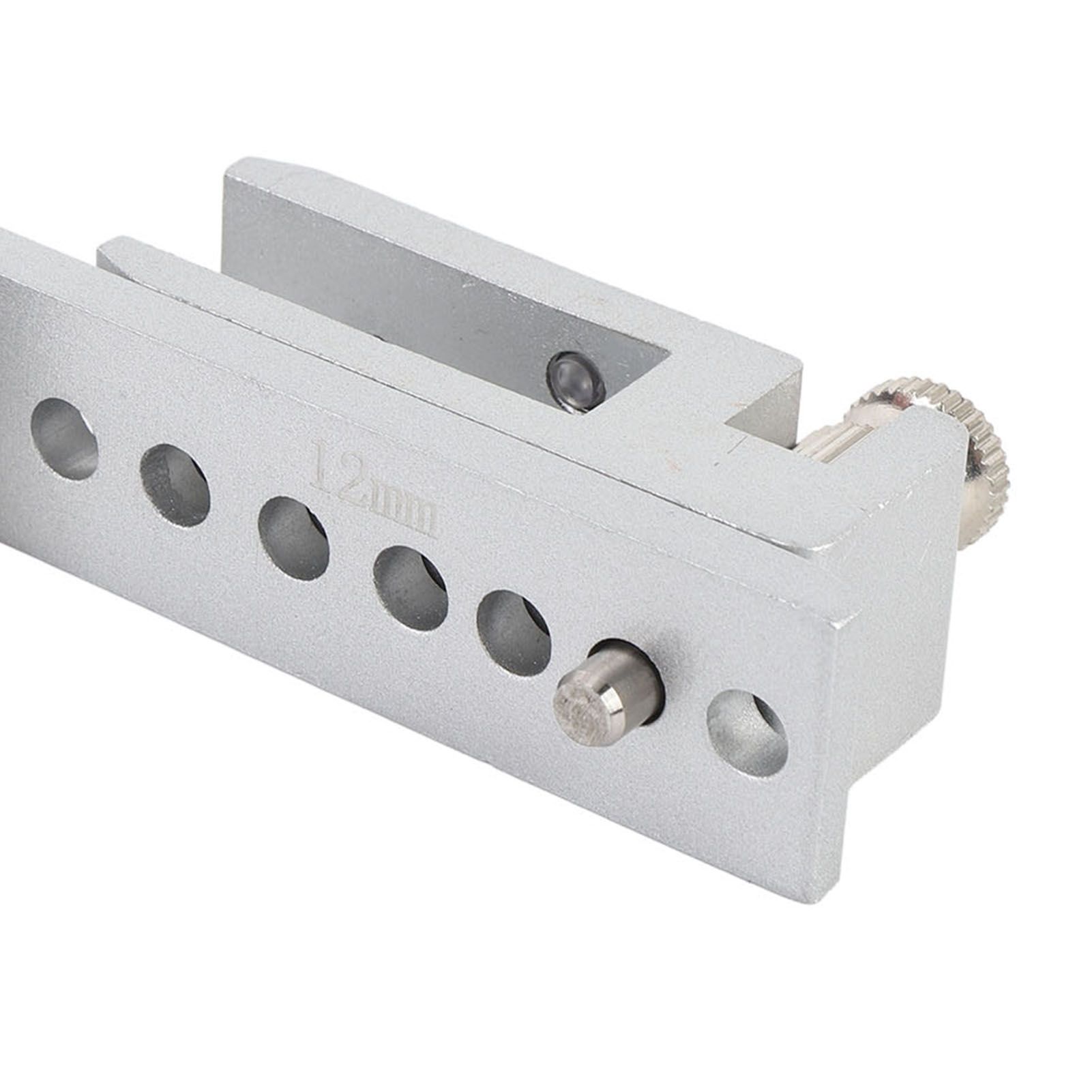 Sliding Glass Door Lock 12 Holes Limit Metal Security Latch for Home Hotel view 7