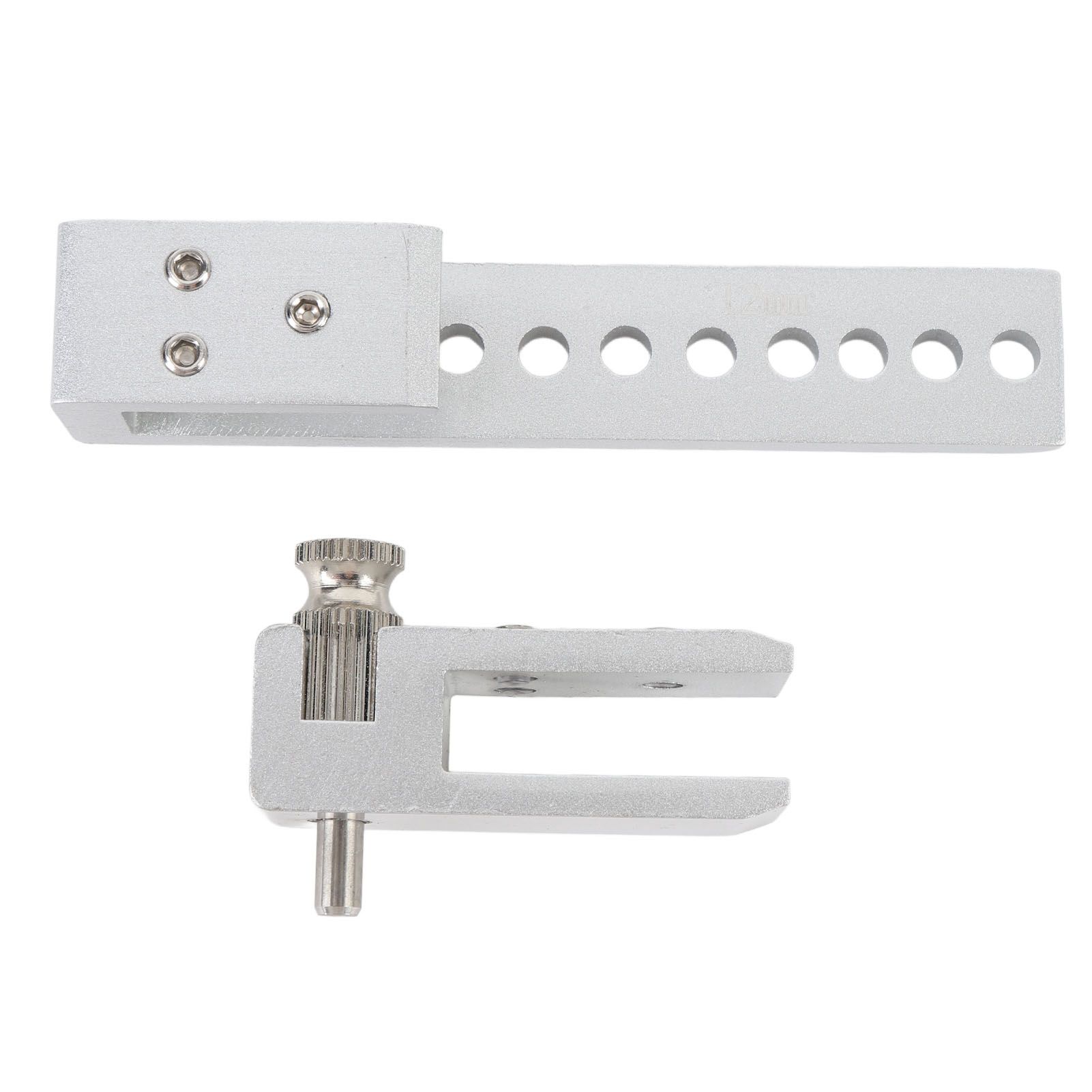Sliding Glass Door Lock 12 Holes Limit Metal Security Latch for Home Hotel view 12