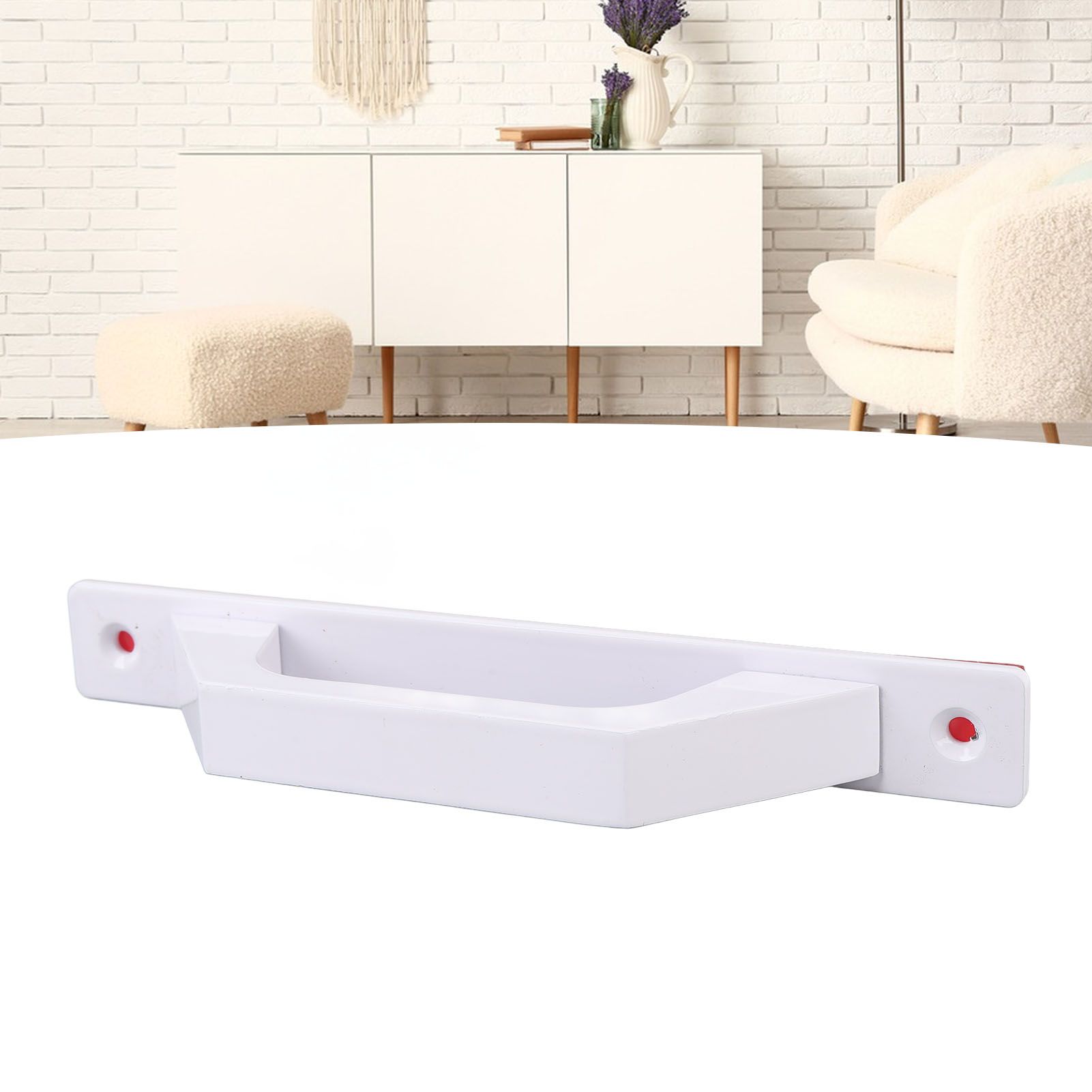 2Pcs Door Handles Aluminum Alloy Rustproof Adhesive Door Handles for Barn view 12