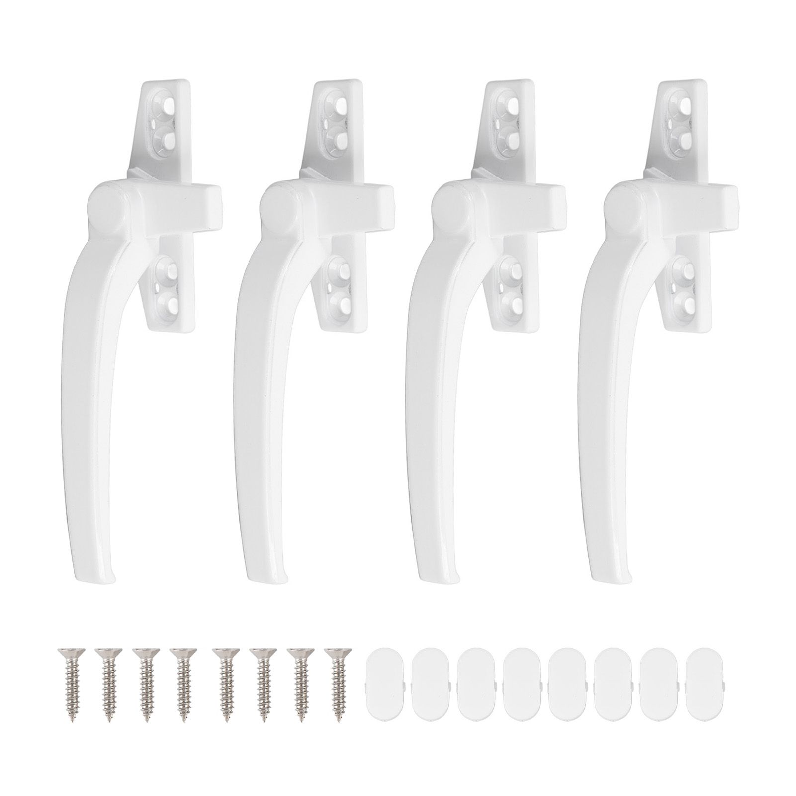 Aluminum Alloy Window Handle for Flat Open External Push Casement Security view 3