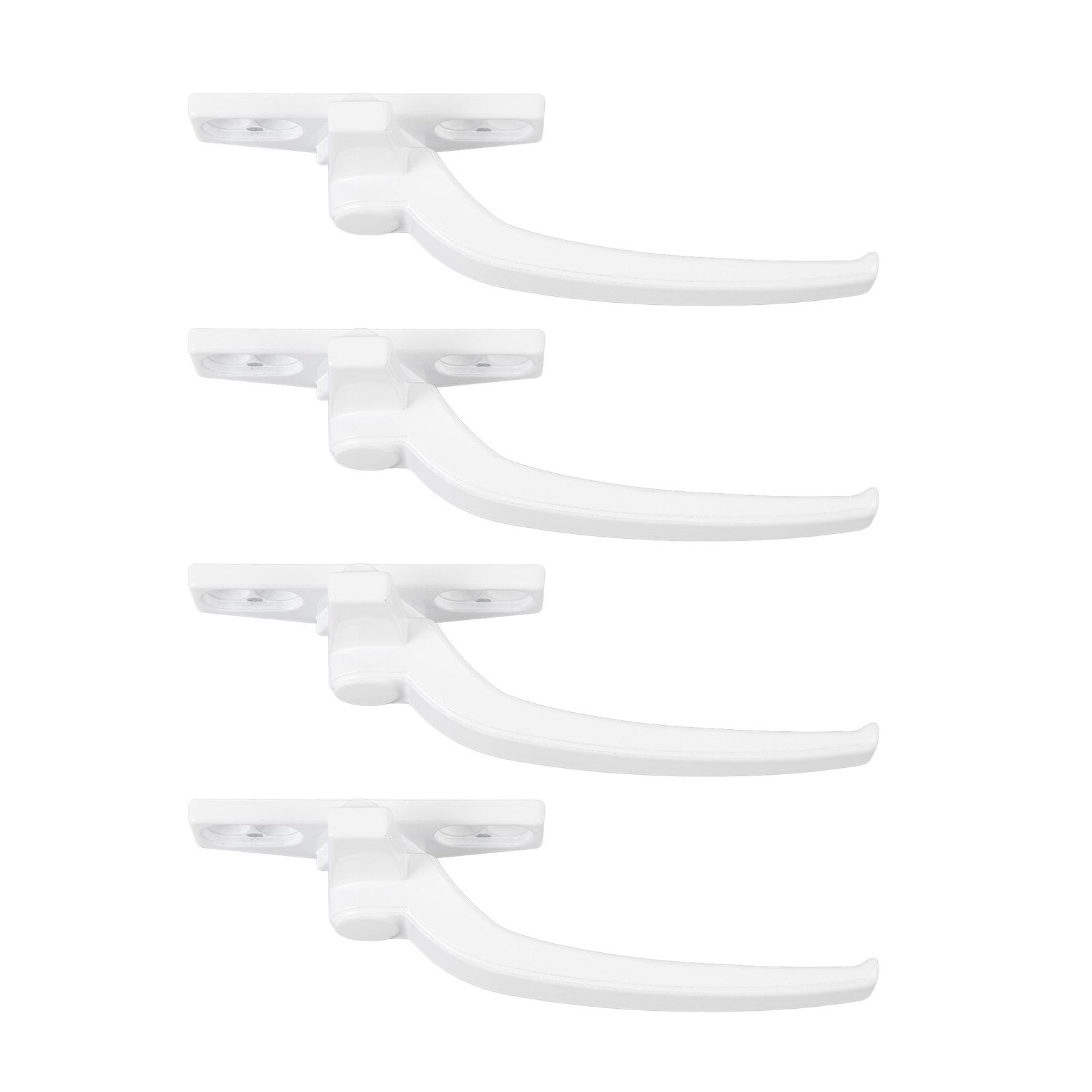 Aluminum Alloy Window Handle for Flat Open External Push Casement Security view 4