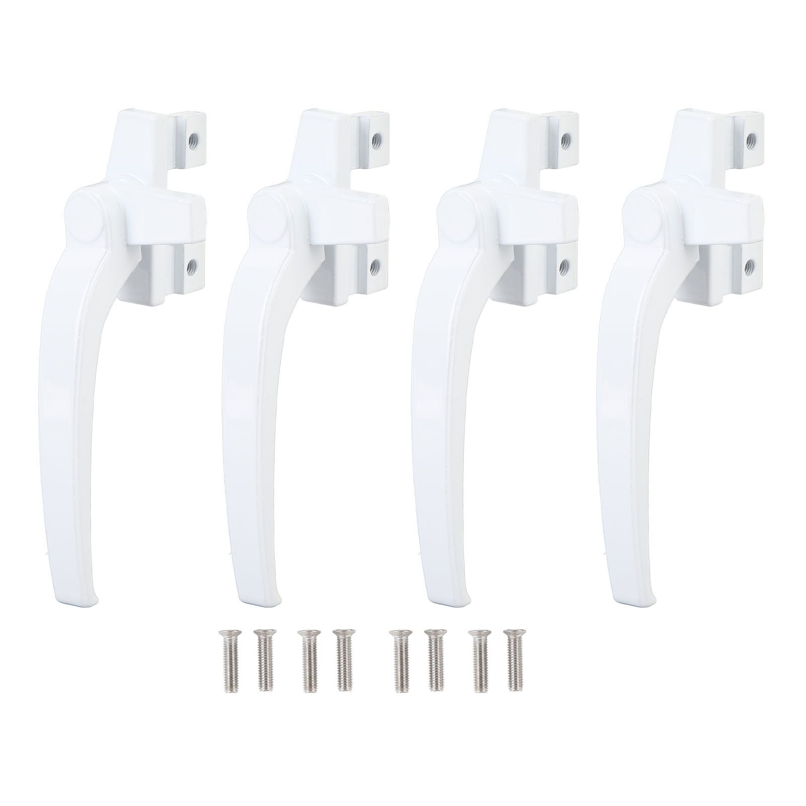 4PCS Window Handle Aluminum Alloy Window Handle Lock for Internal and External view 3