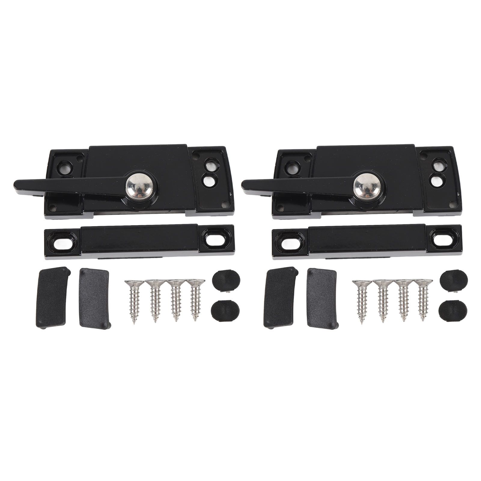 2 Set Sliding Window Sash Lock Zinc Alloy Aluminum Alloy Cam Type Casement view 3