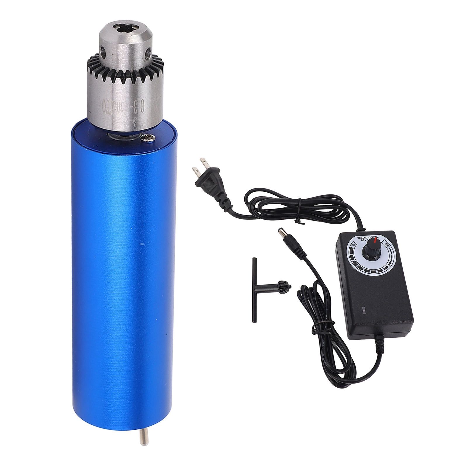 Mini Electric Drill Aluminum Alloy High Accuracy Variable Speed Handheld Drill view 2