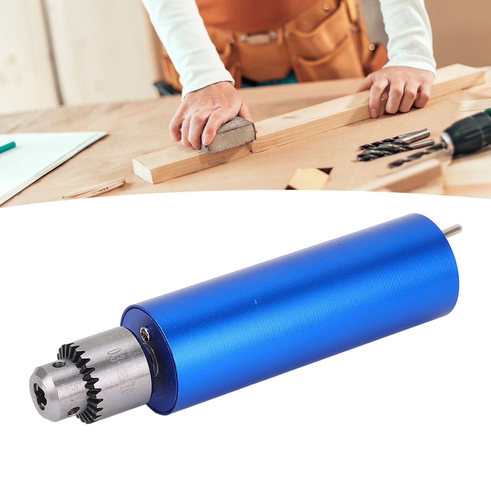 Mini Electric Drill Aluminum Alloy High Accuracy Variable Speed Handheld Drill view 11