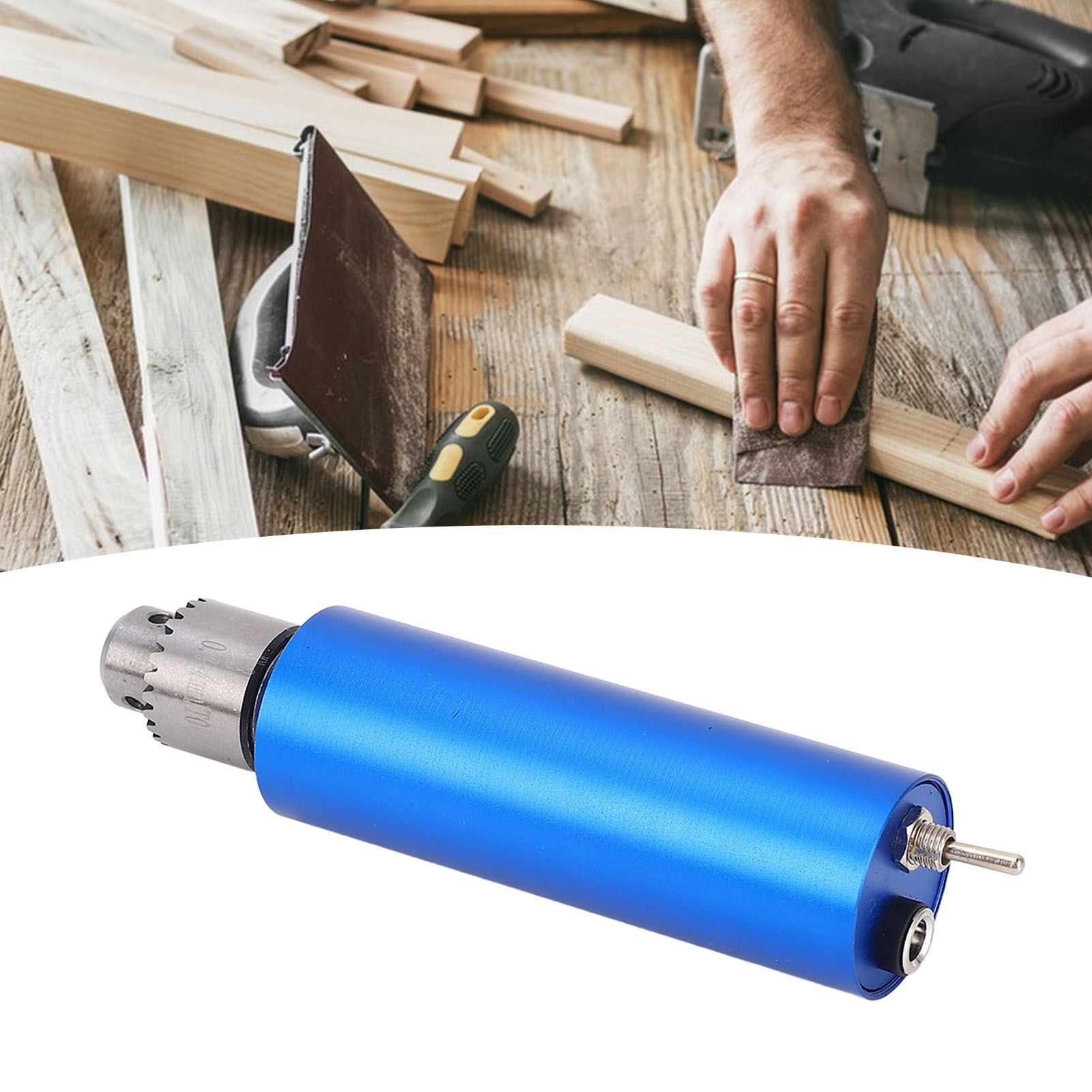 Mini Electric Drill Aluminum Alloy High Accuracy Variable Speed Handheld Drill view 12