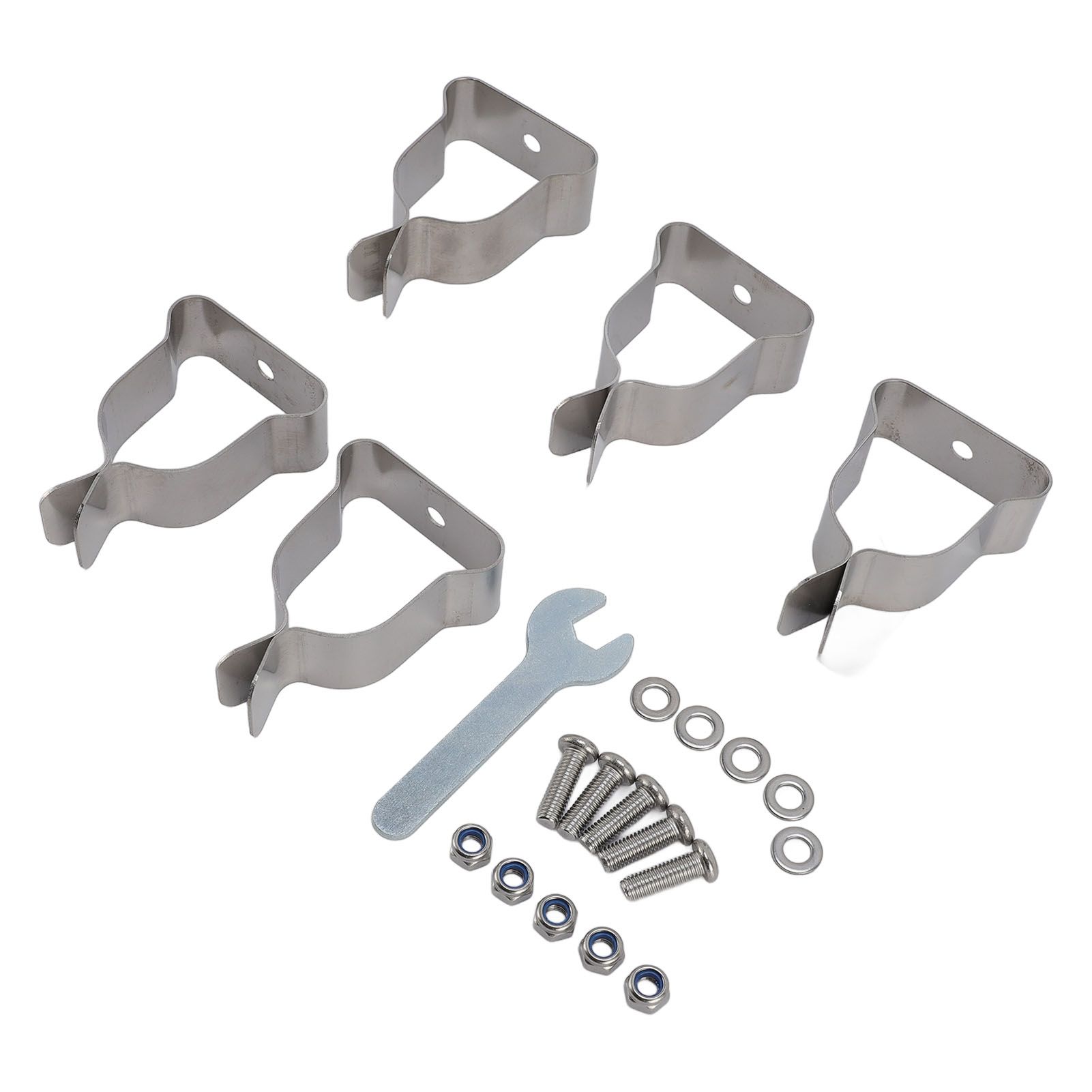 Window Well Cover Spring Clamp Heavy Duty Cold Rolled Steel Zinc Plated Window view 4