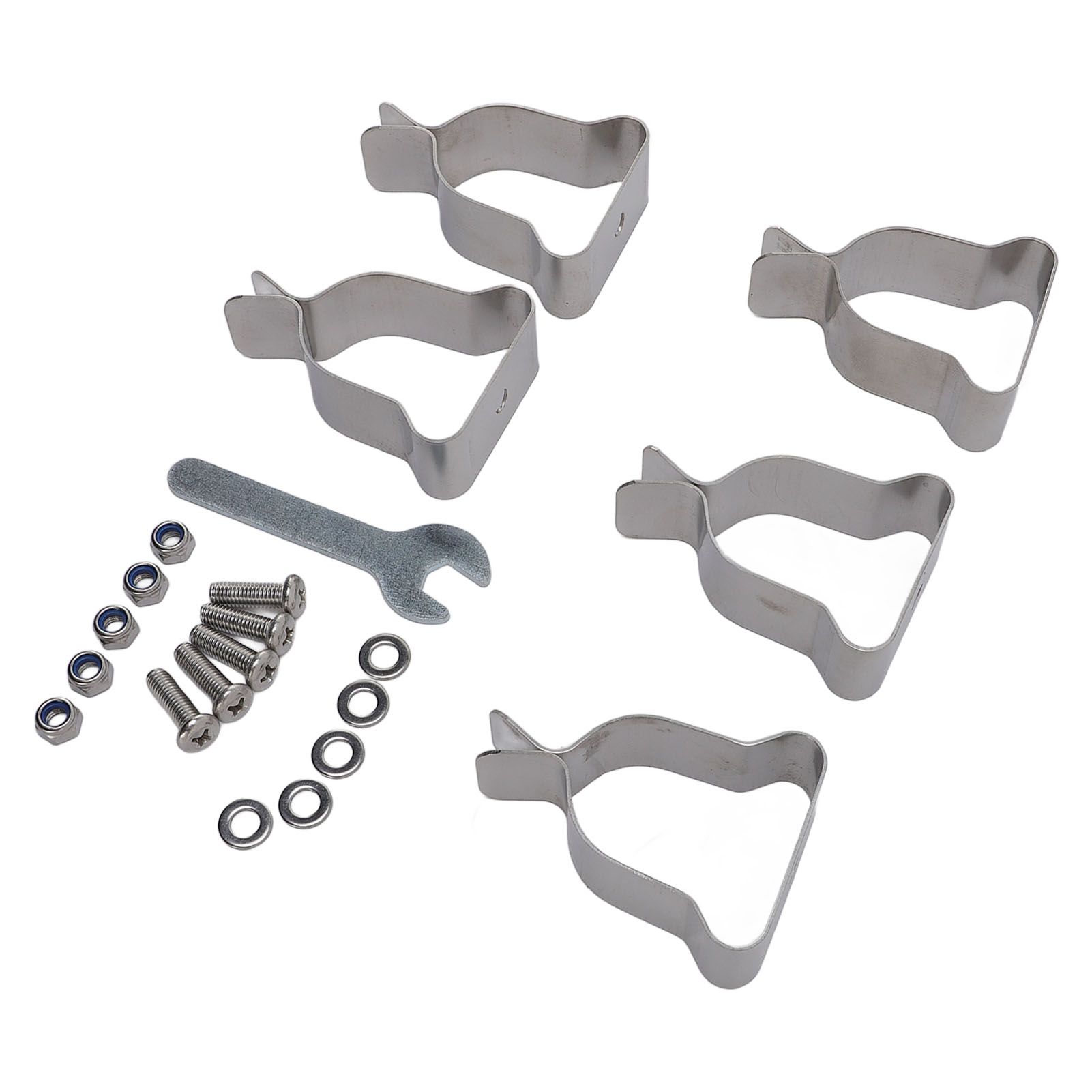 Window Well Cover Spring Clamp Heavy Duty Cold Rolled Steel Zinc Plated Window view 12