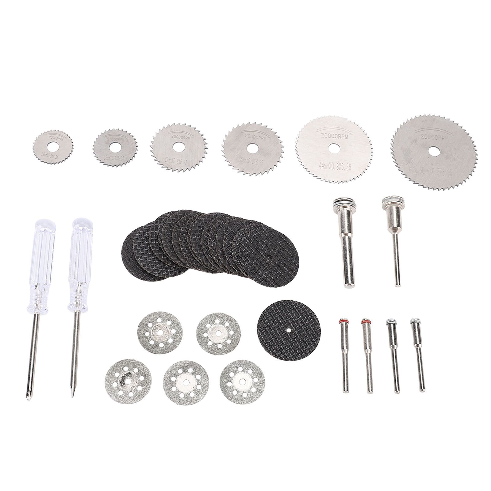Rotary Tool Cutting Wheel Set HSS Circular Saw Blades Diamond Cutting Wheels view 2