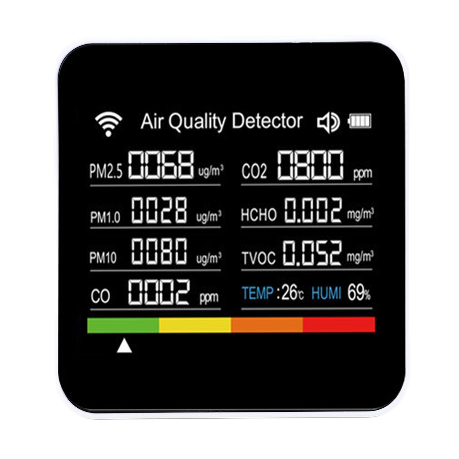 Air Quality Detector for Tuya 14 in 1 Professional Indoor Air Quality Meter view 6