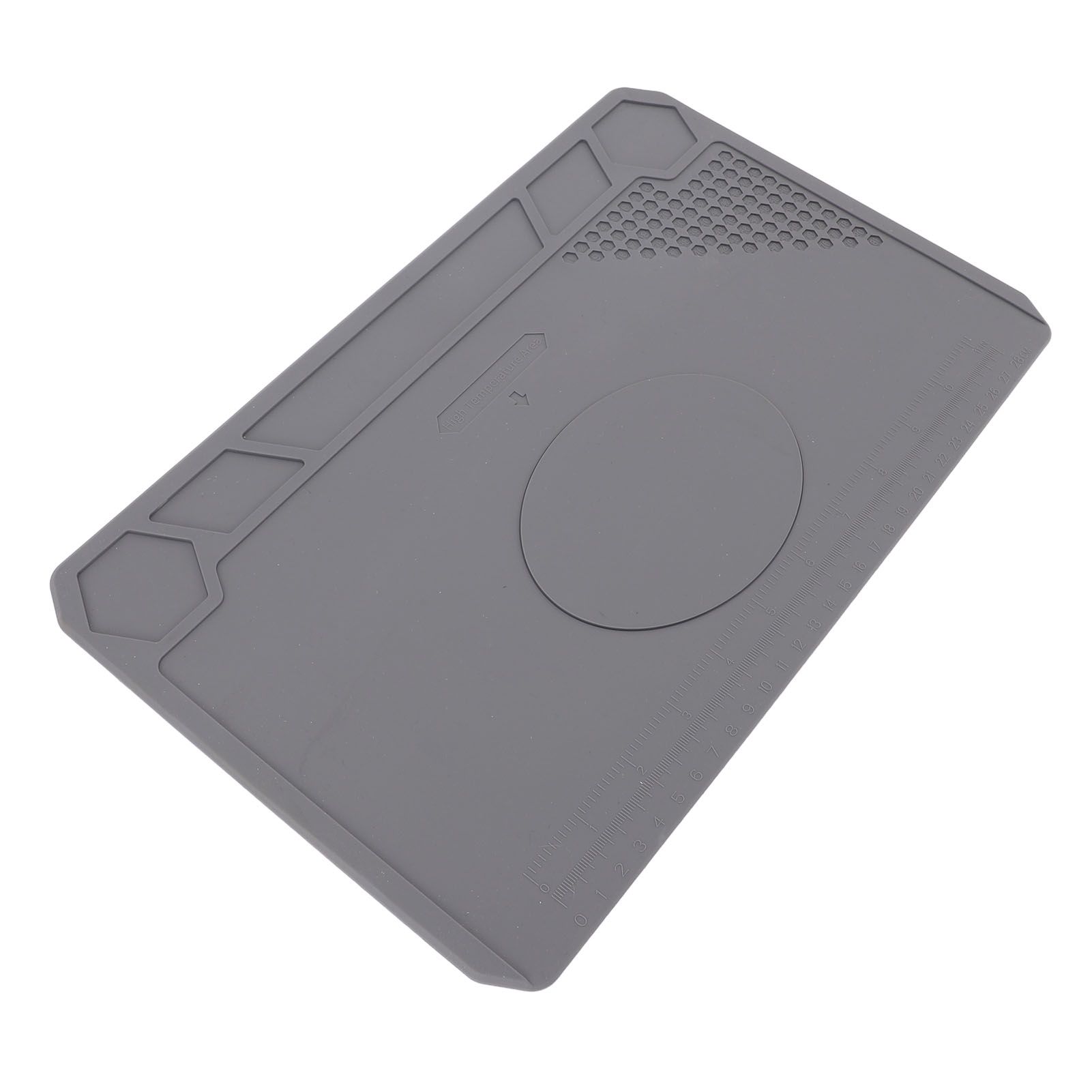 Heat Insulation Silicone Repair Mat with Scale Ruler 81 Screw Positions Anti view 4