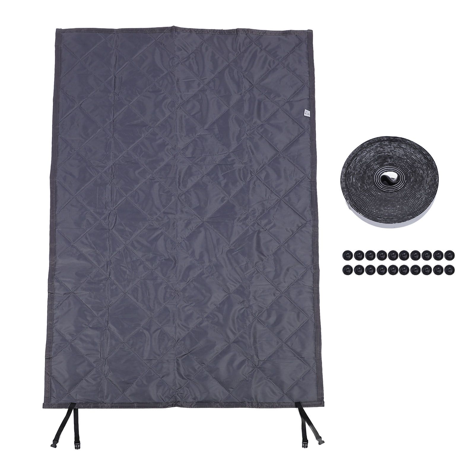 Insulated Window Cover 3 Layer Oxford Fabric Cotton Filled Anti Freeze Winter view 3