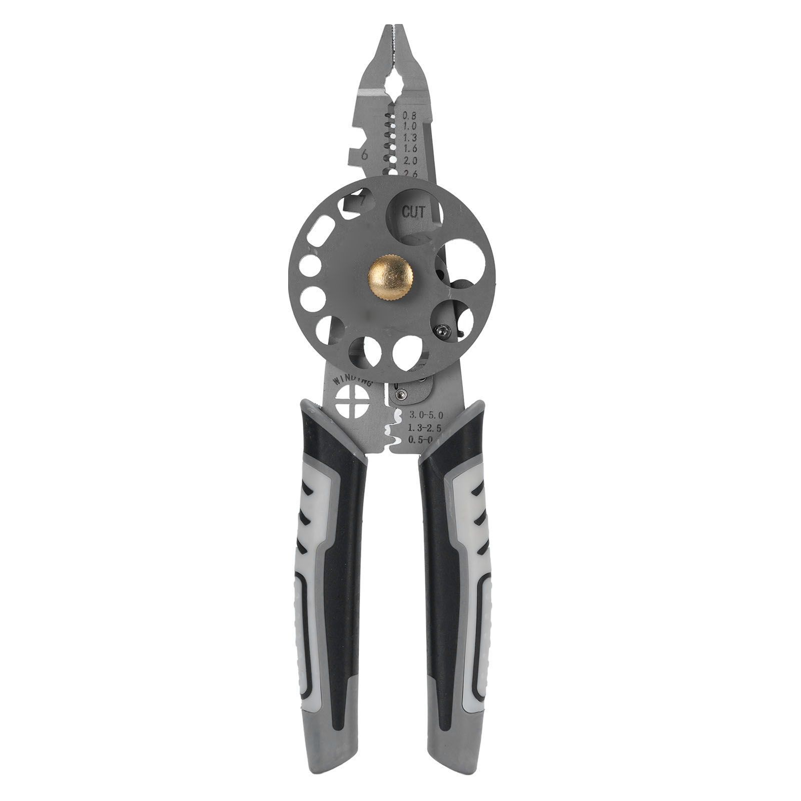 Wire Stripper Ergonomic Rubber Coated Handle Professional High Efficiency