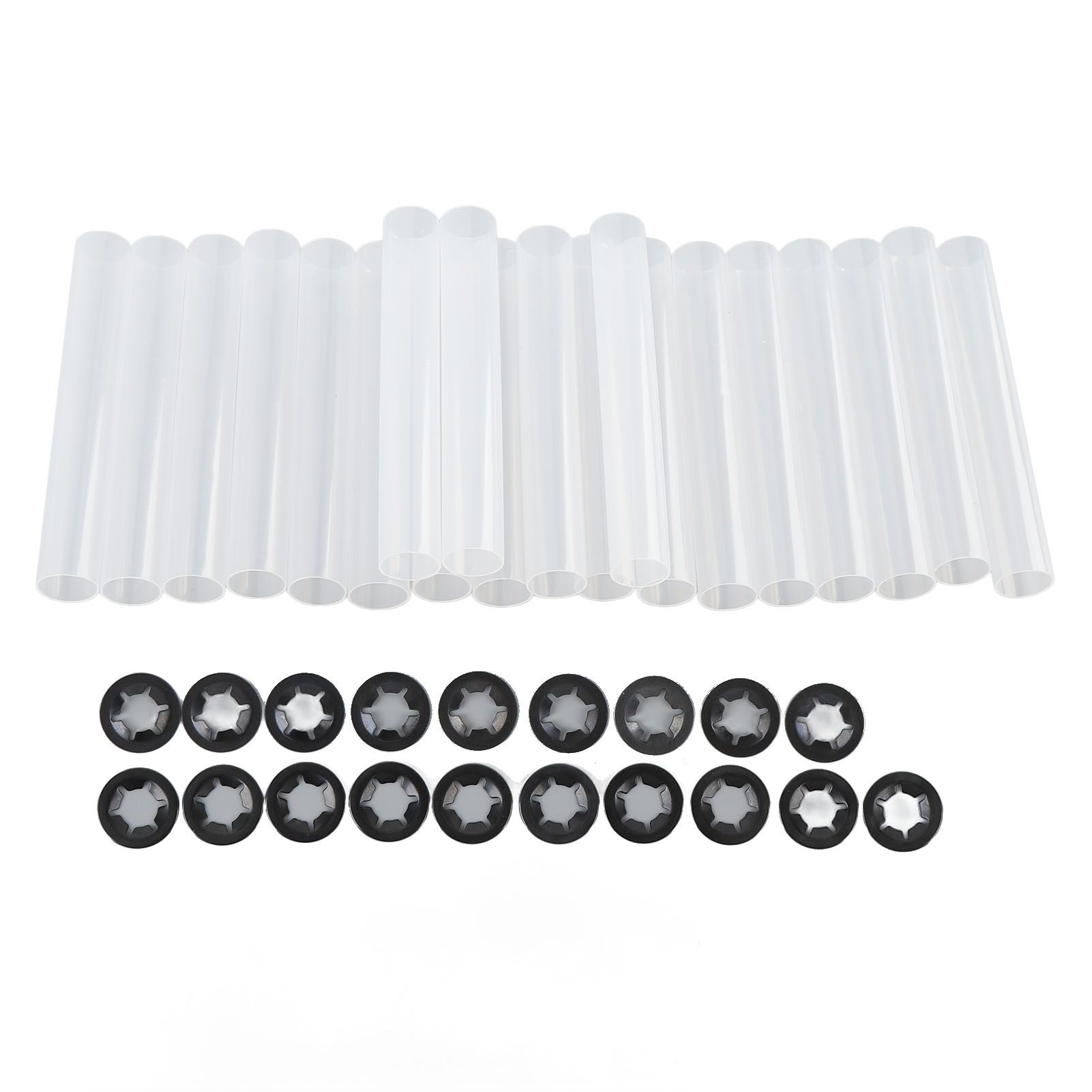 Garage Door Hinge Quiet Roller Sleeves with Roller Shaft Gaskets Solid view 3