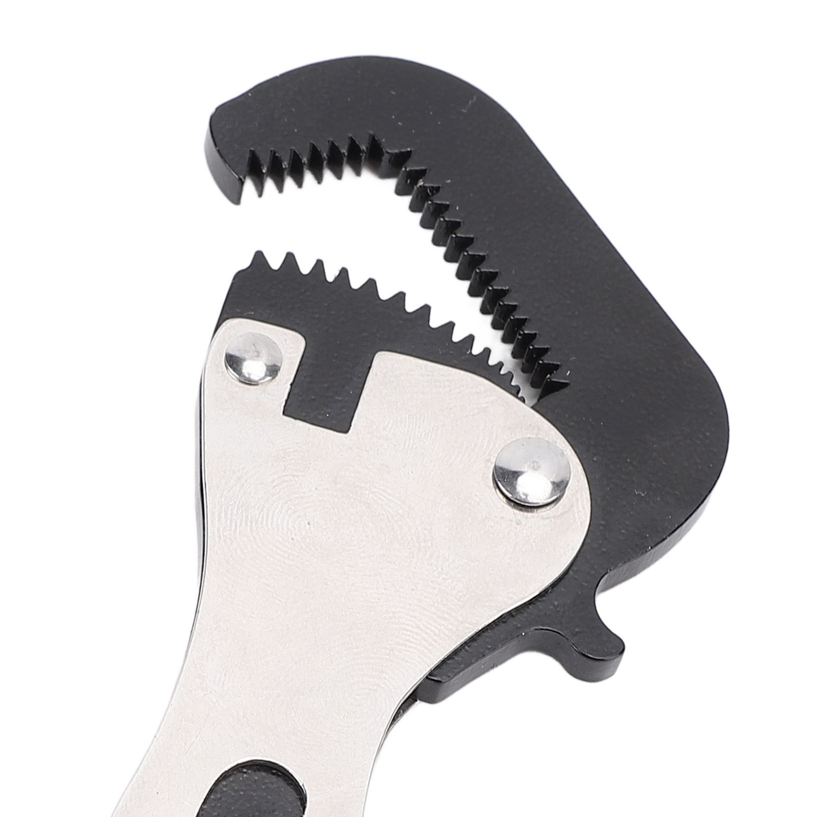 Auto Adjusting Pipe Wrench Steel Compact Ergonomic Handle Multifunctional for view 2