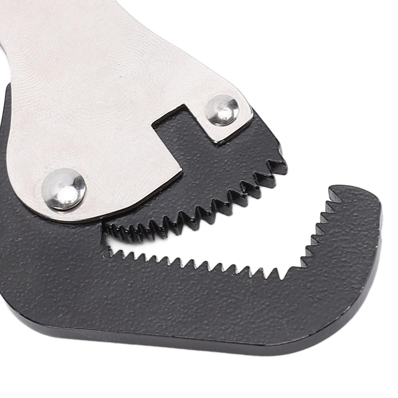 Auto Adjusting Pipe Wrench Steel Compact Ergonomic Handle Multifunctional for view 5