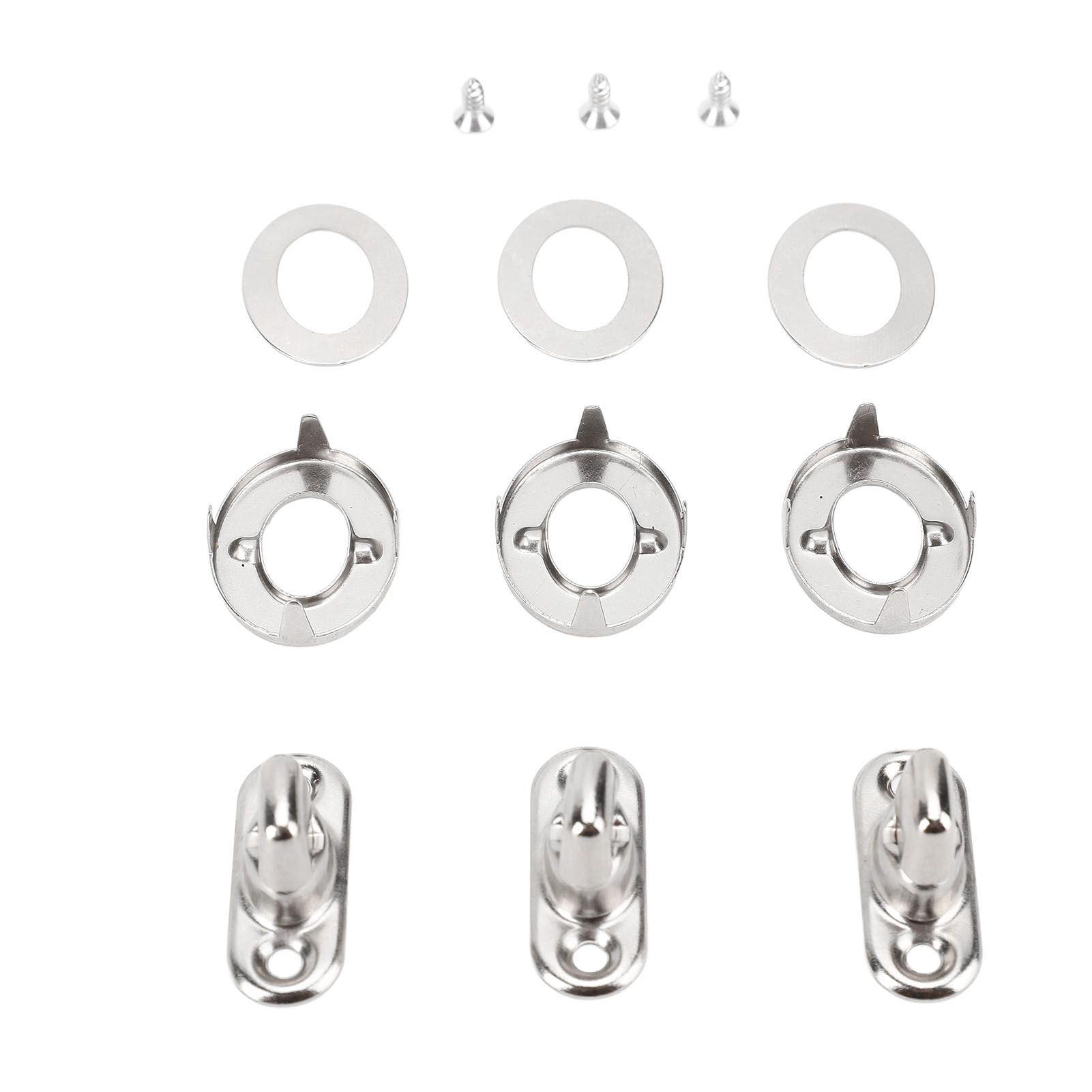 Twist Lock Fasteners Turn Button Eyelet and Stud Mounting Screws for Canvas view 2