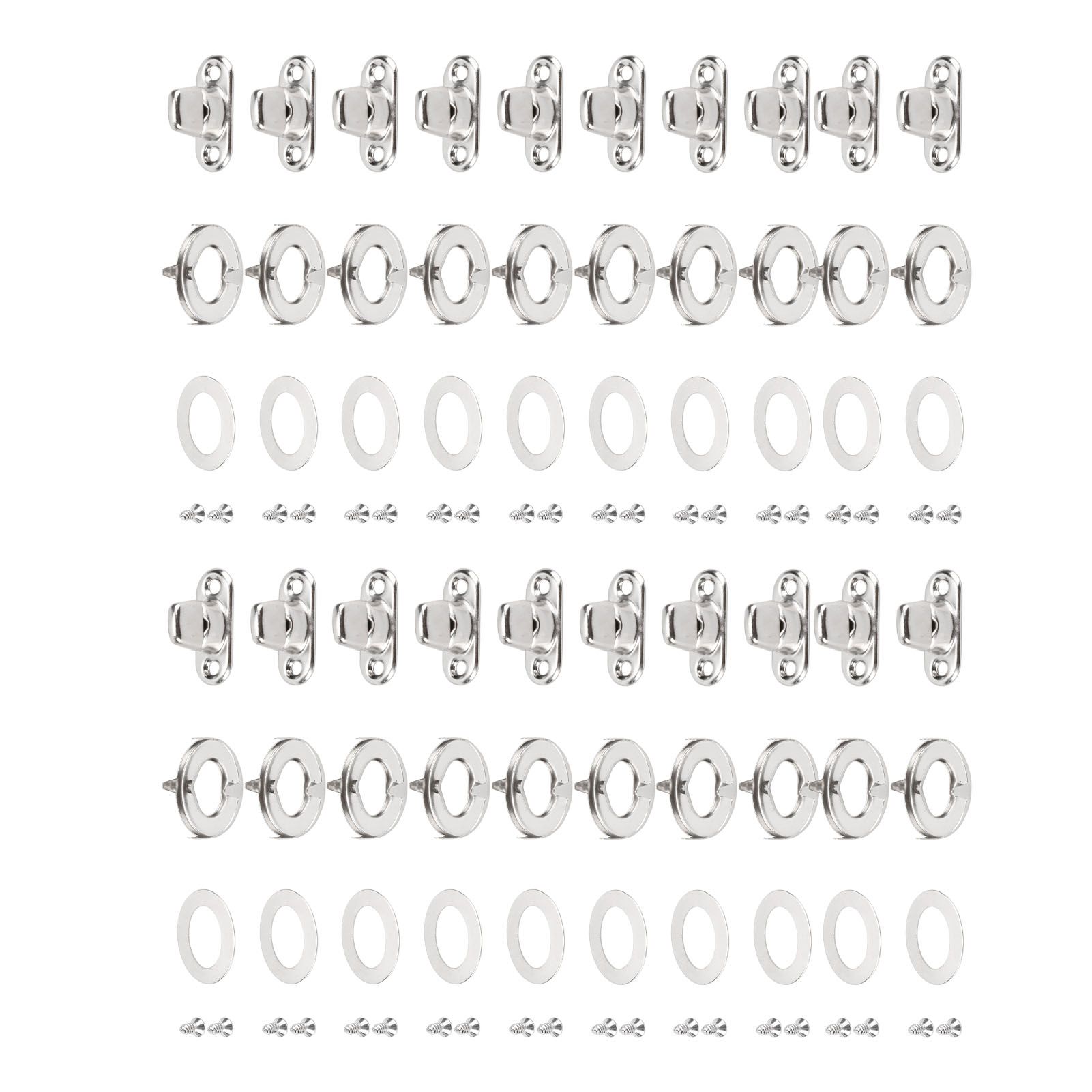 Twist Lock Fasteners Turn Button Eyelet and Stud Mounting Screws for Canvas view 4