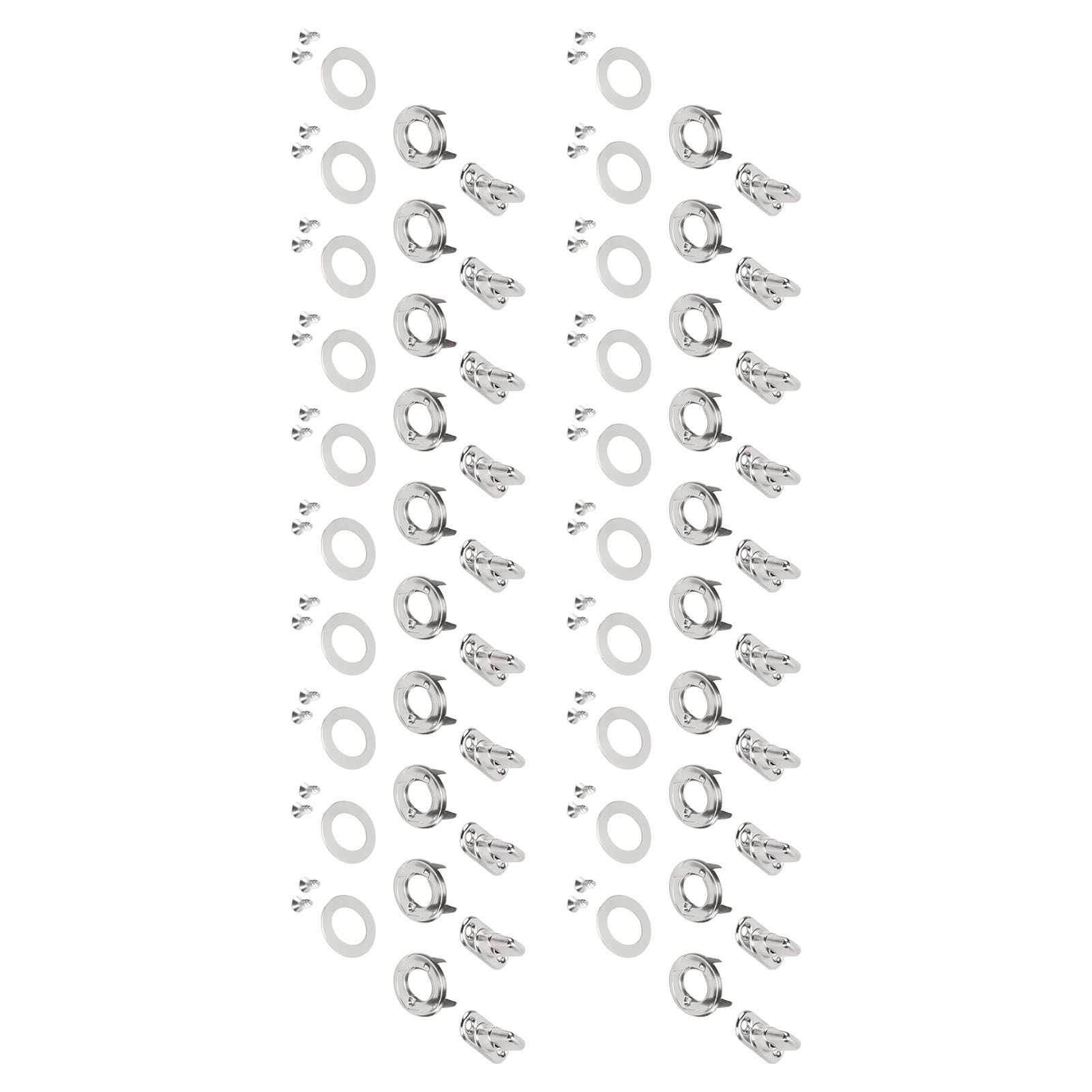 Twist Lock Fasteners Turn Button Eyelet and Stud Mounting Screws for Canvas view 6