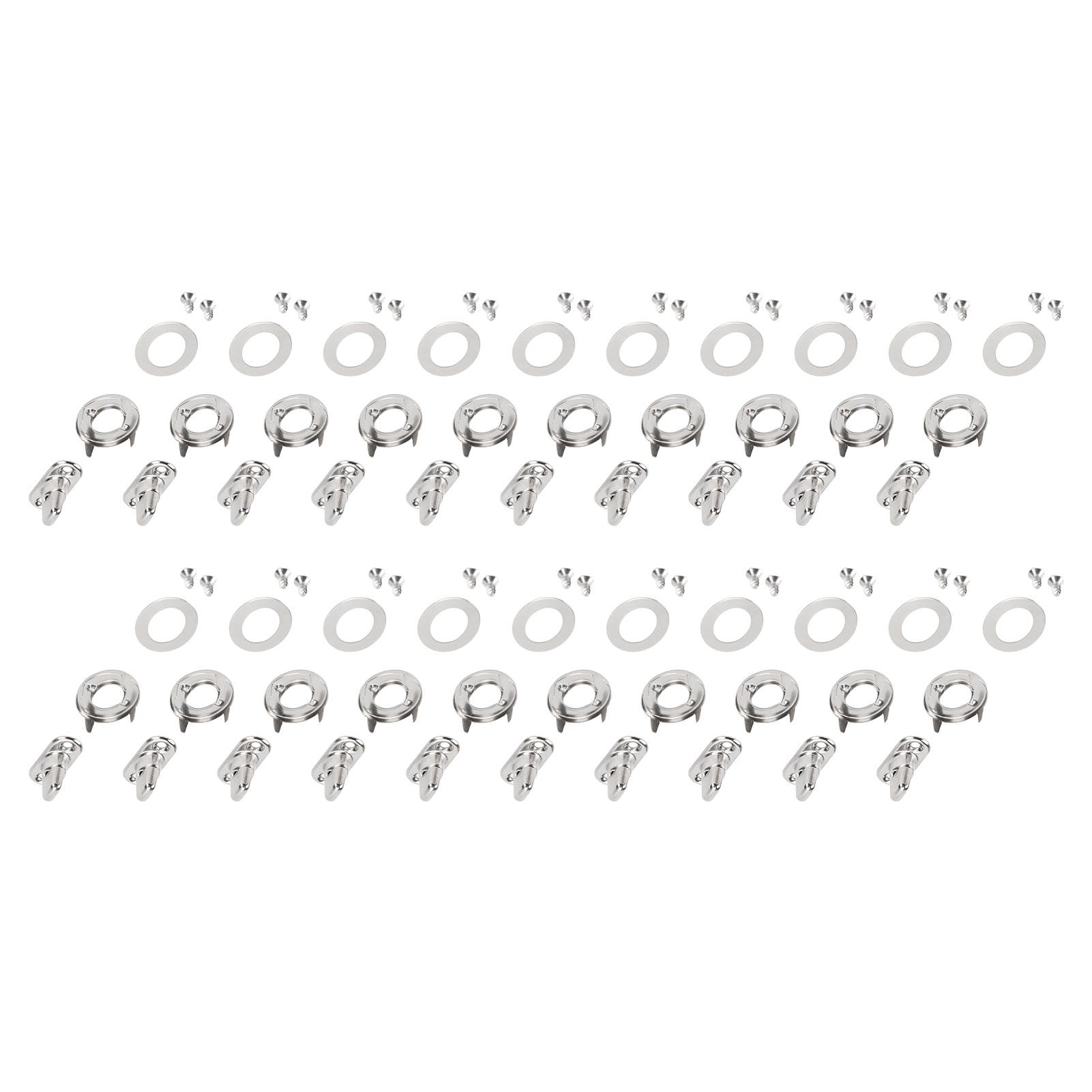 Twist Lock Fasteners Turn Button Eyelet and Stud Mounting Screws for Canvas view 9