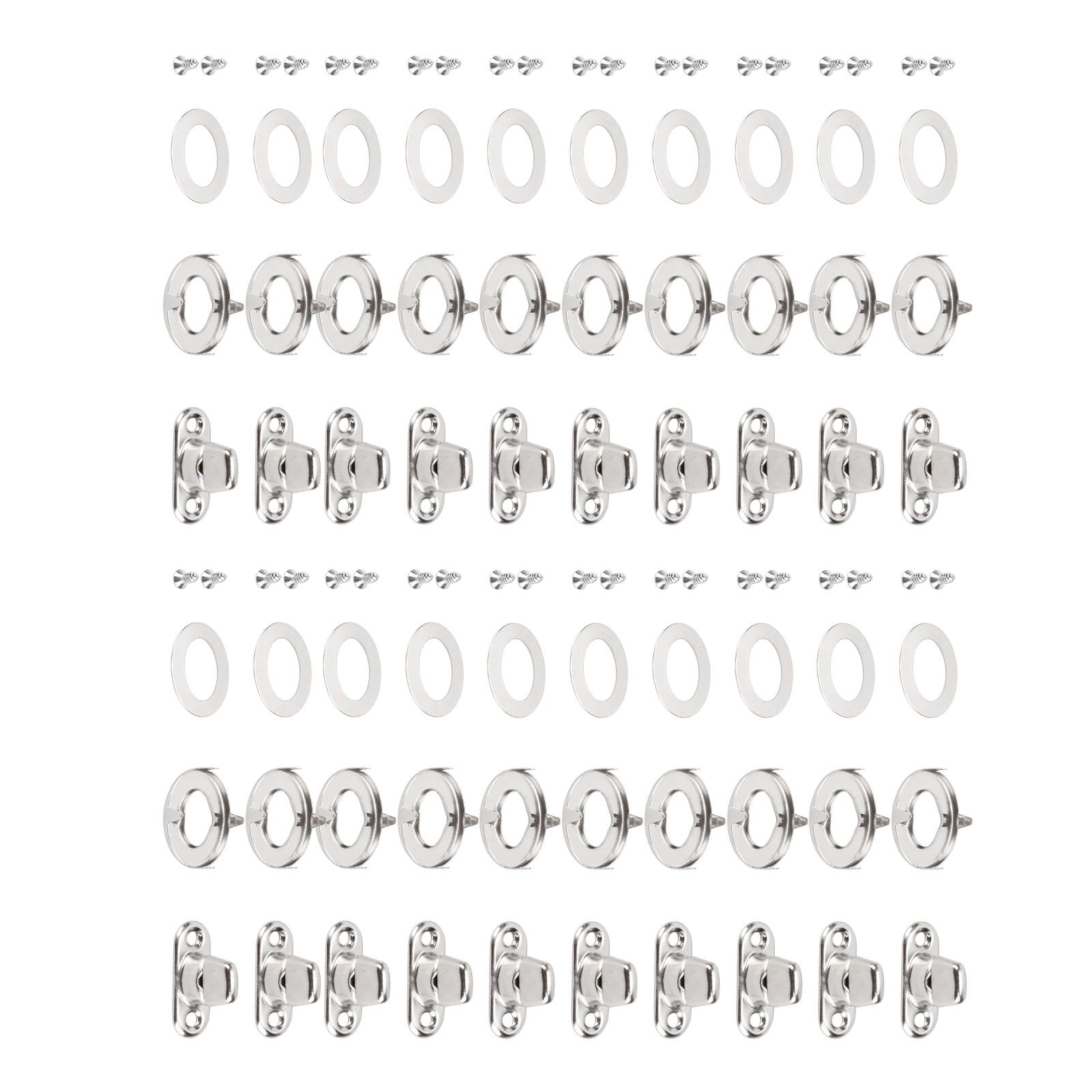 Twist Lock Fasteners Turn Button Eyelet and Stud Mounting Screws for Canvas view 10