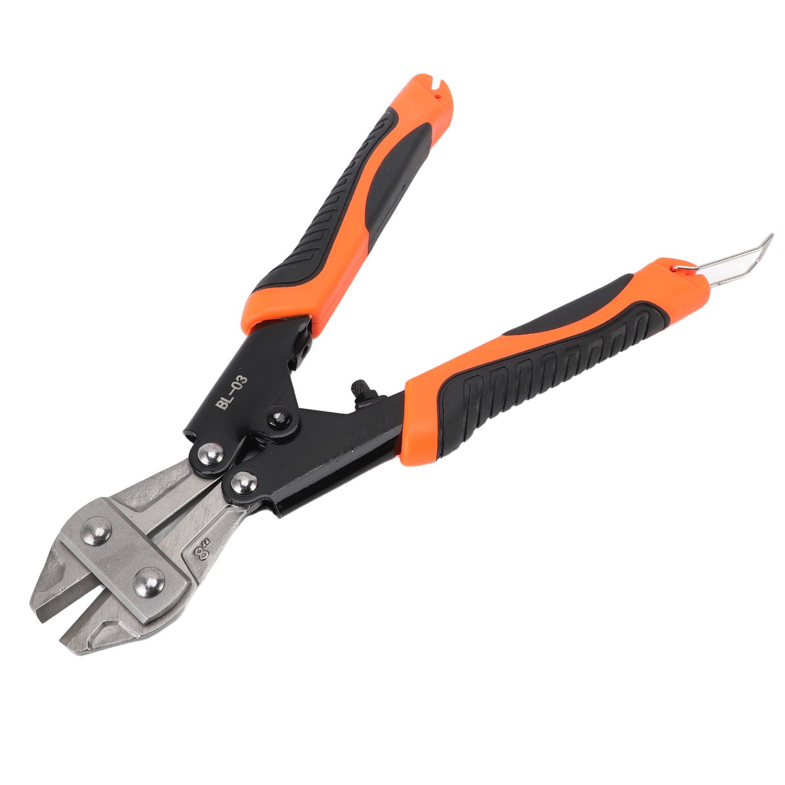 Mini Bolt Cutter Spring Loaded Wire Cutter with Soft Anti Slip Handle Small