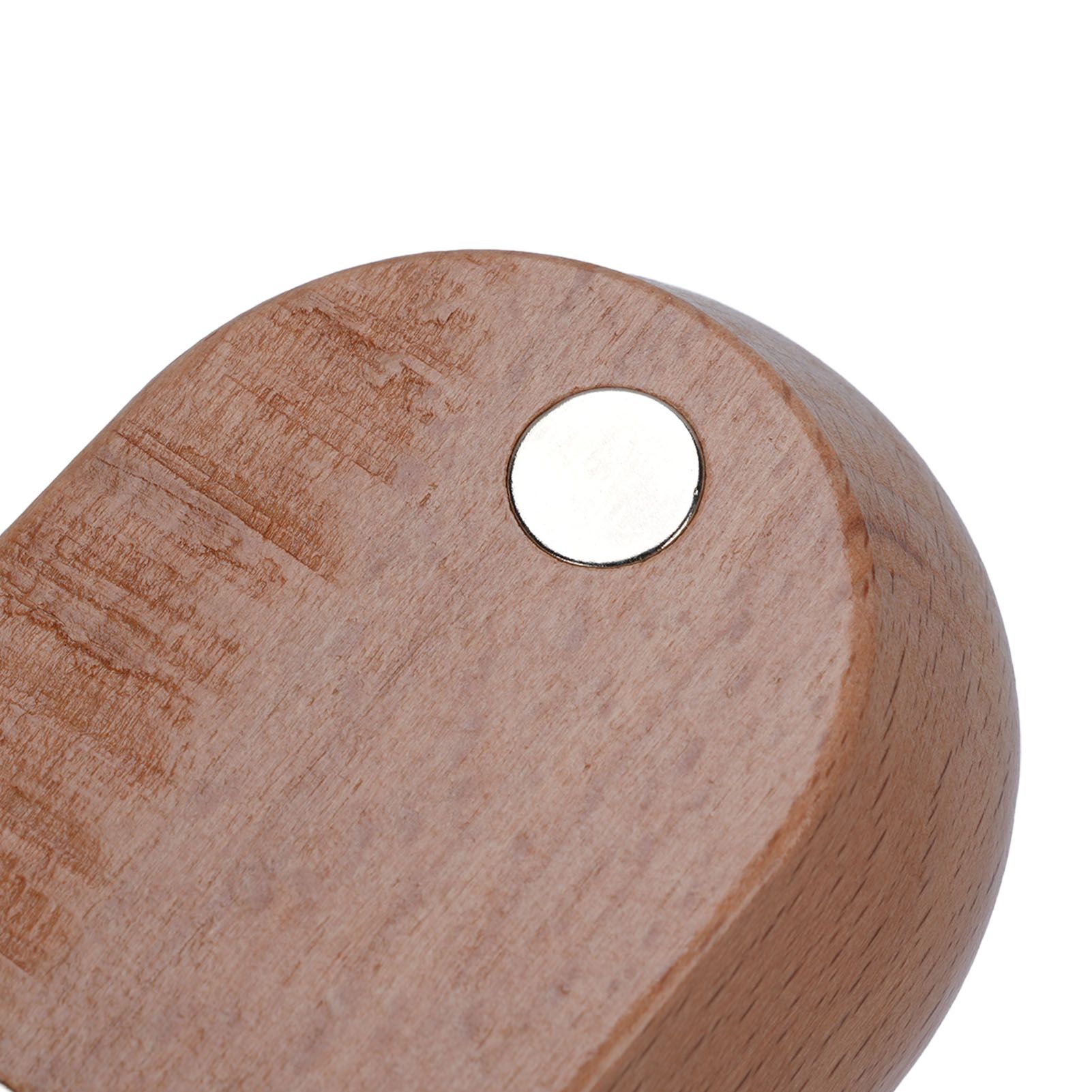 Shopkeepers Bell for Door Opening Brass Wood Decorative Doorbell Ornament with view 2