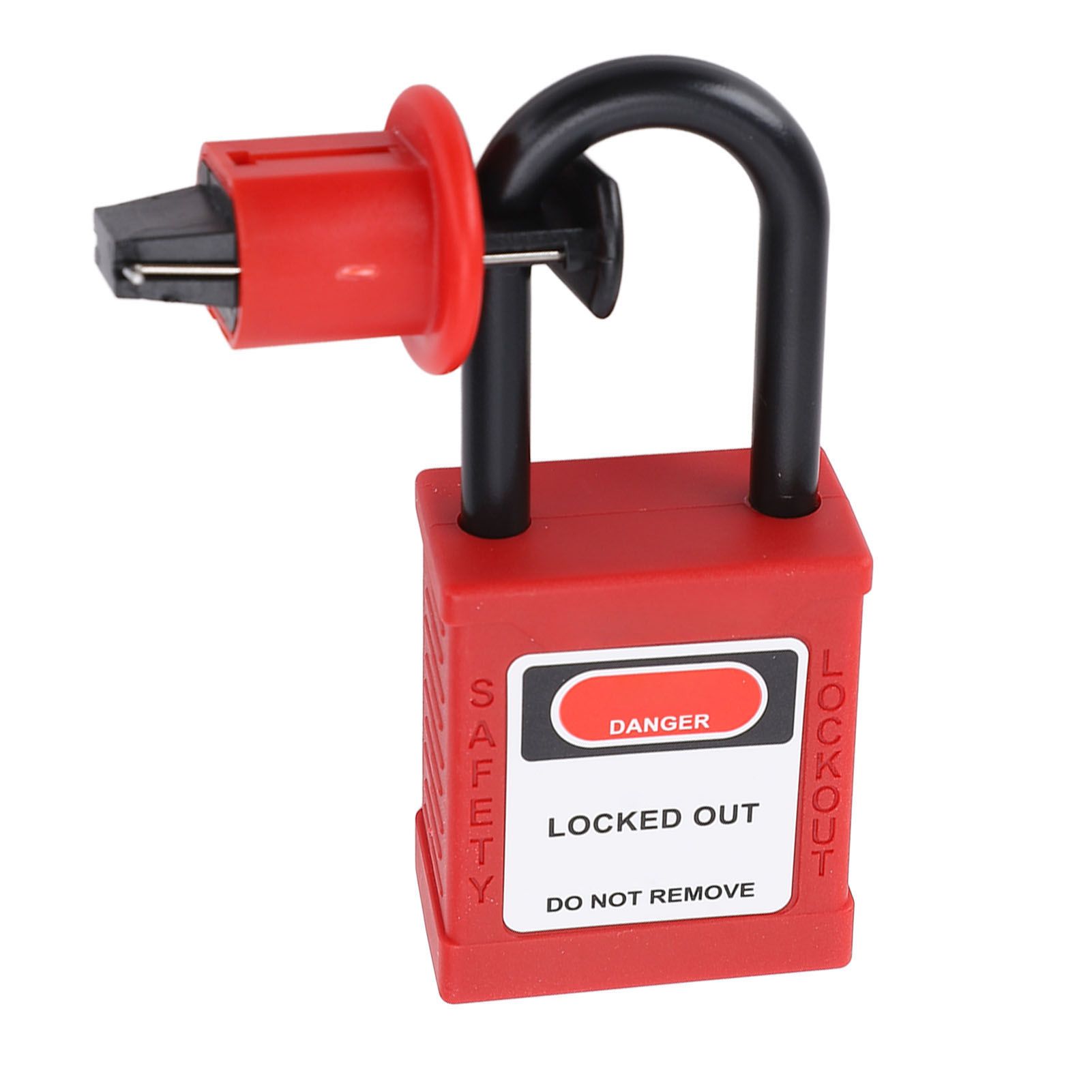 Miniature Circuit Breaker Lockout Breaker Switch Lock with Padlock and 2 Keys view 4