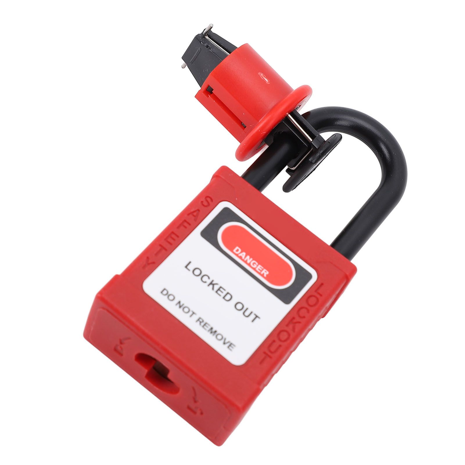 Miniature Circuit Breaker Lockout Breaker Switch Lock with Padlock and 2 Keys view 8