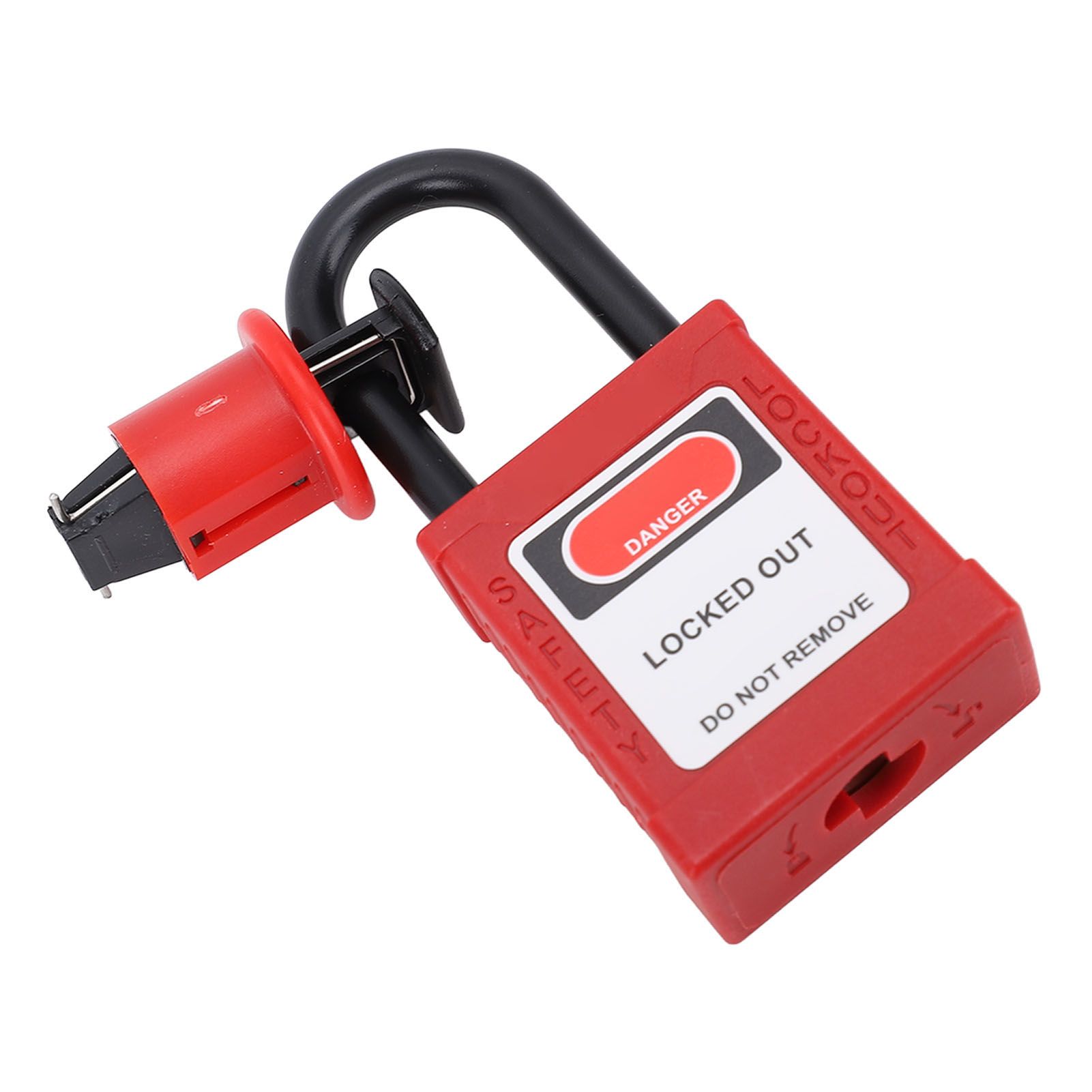 Miniature Circuit Breaker Lockout Breaker Switch Lock with Padlock and 2 Keys view 9