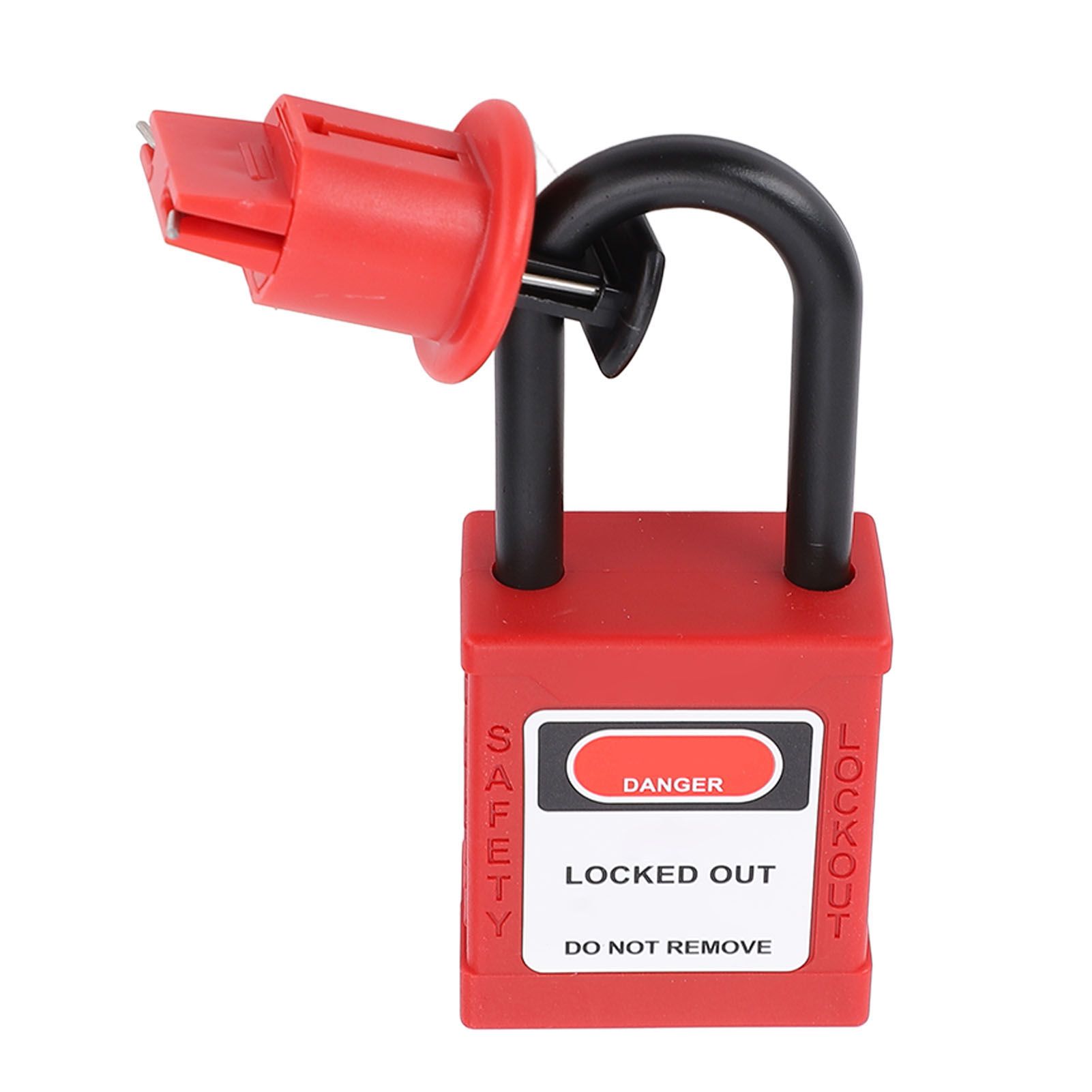Lockout Tagout Lock with Key Nylon Stainless Steel 1P 2P 3P 4P Circuit Breaker view 6