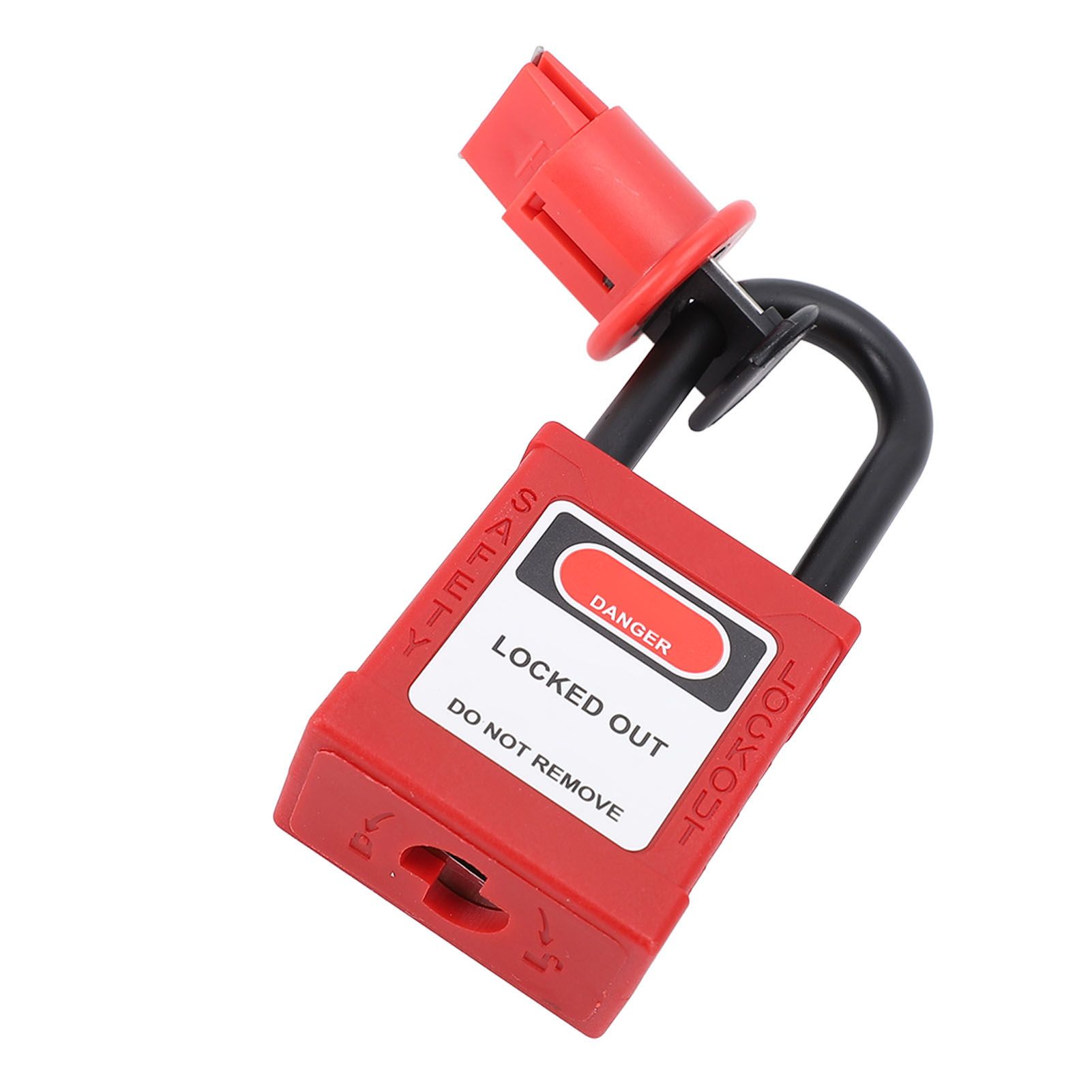 Lockout Tagout Lock with Key Nylon Stainless Steel 1P 2P 3P 4P Circuit Breaker view 8