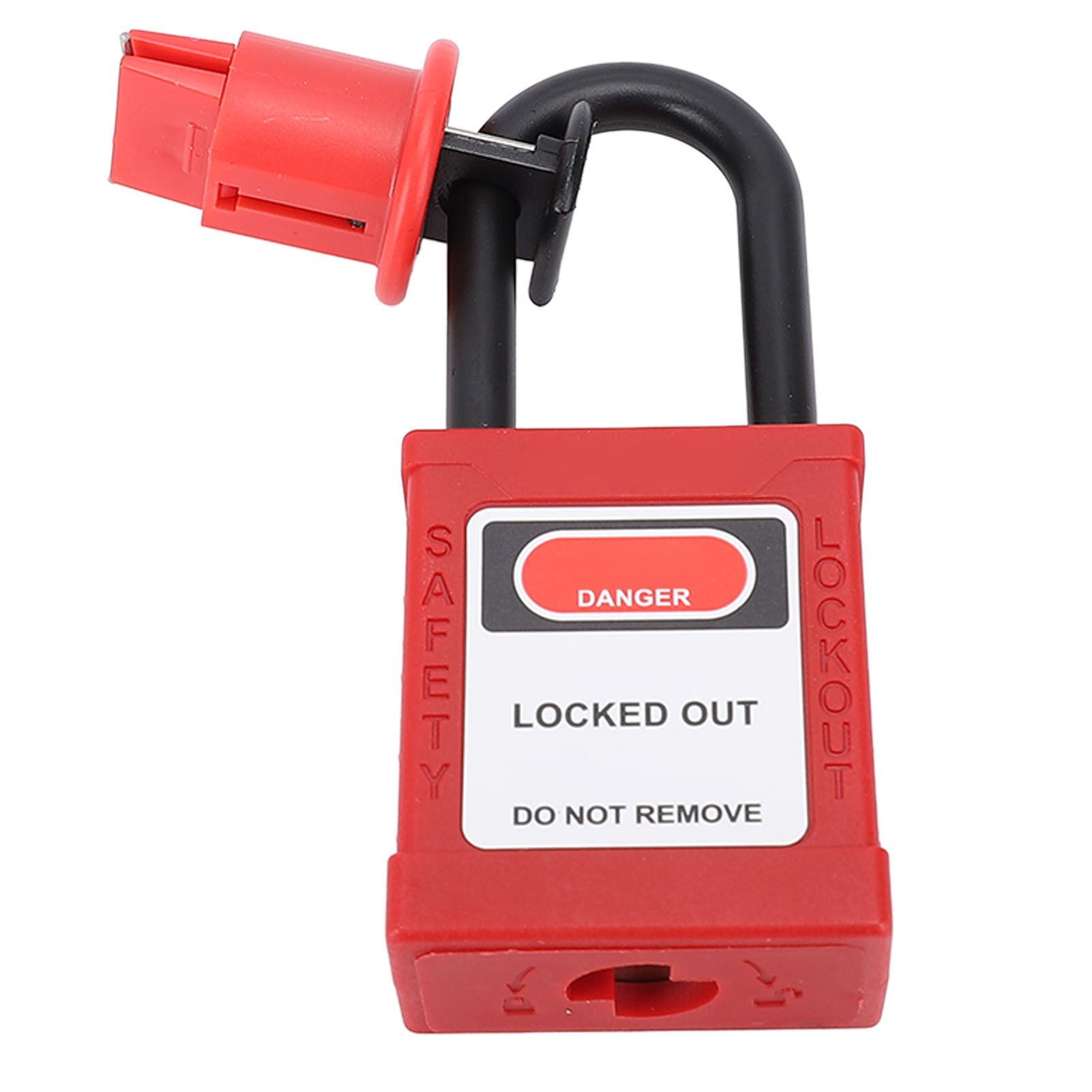 Lockout Tagout Lock with Key Nylon Stainless Steel 1P 2P 3P 4P Circuit Breaker view 10