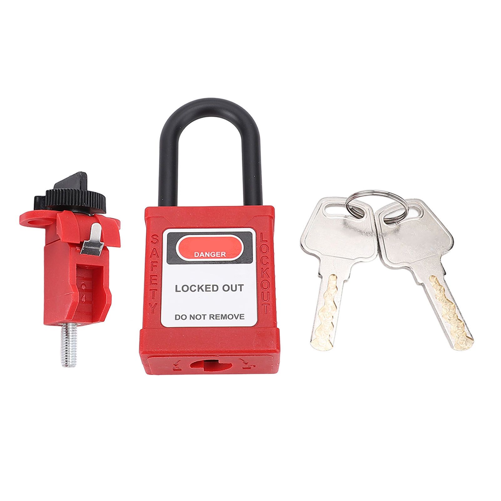 Lockout Tag Out Padlock Set Insulated Anti Loss Safety Padlock with Circuit view 2