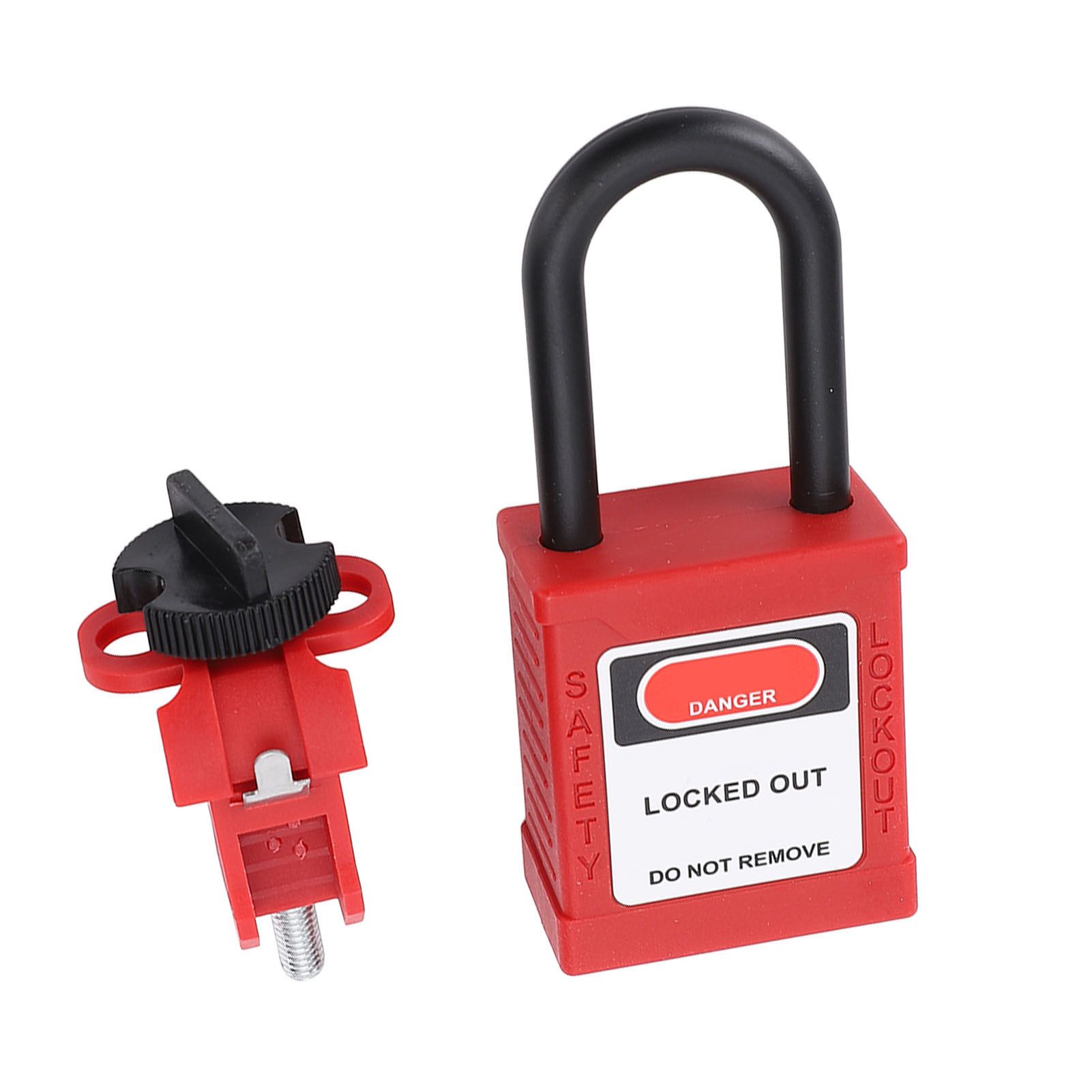 Lockout Tag Out Padlock Set Insulated Anti Loss Safety Padlock with Circuit view 3