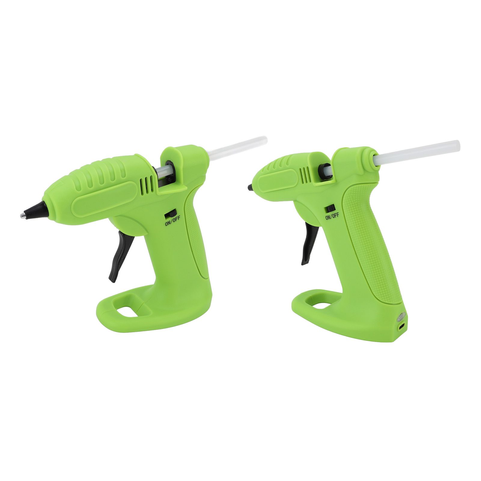 Cordless Hot Glue Machine 3.7V USB Rechargeable Hot Melt Glue Tool Kit with 30 view 12