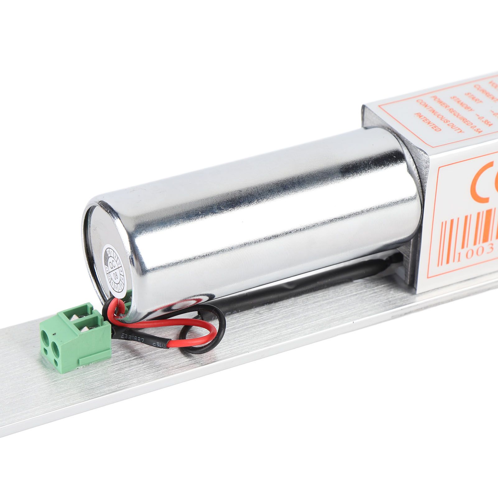 12V Electric Drop Bolt Lock Aluminum Stainless Steel Magnetic Self Locking view 2