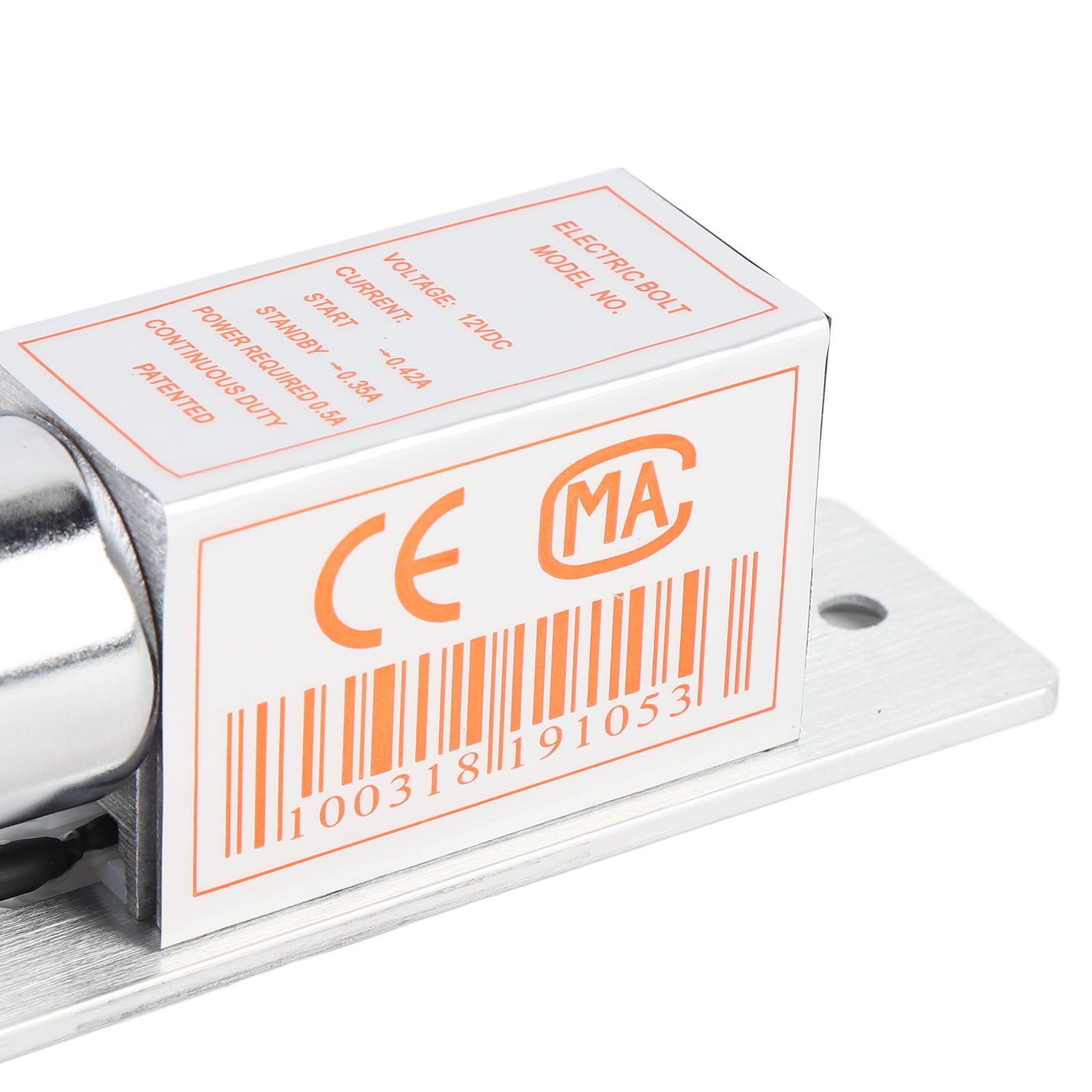12V Electric Drop Bolt Lock Aluminum Stainless Steel Magnetic Self Locking view 5