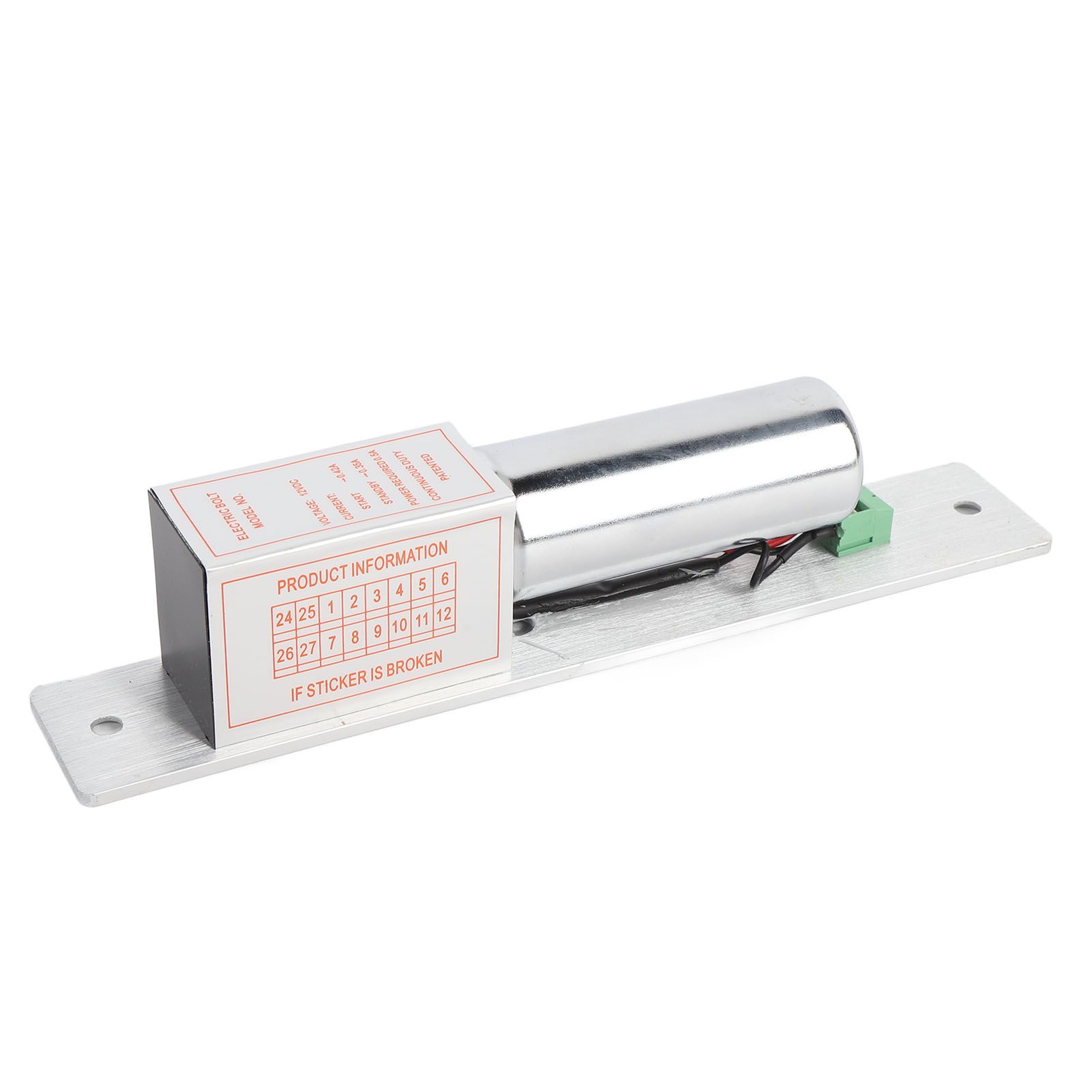 12V Electric Drop Bolt Lock Aluminum Stainless Steel Magnetic Self Locking view 6
