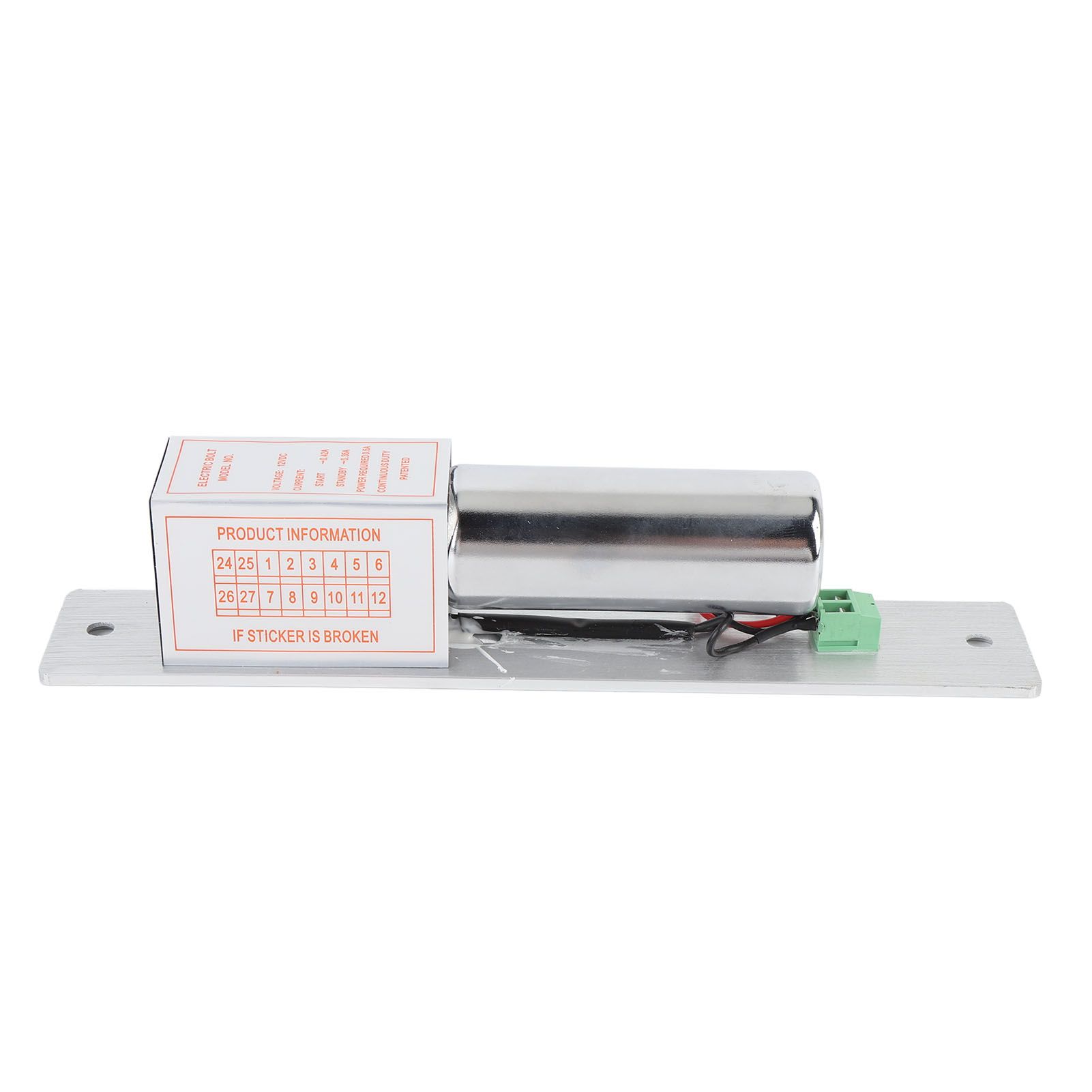 12V Electric Drop Bolt Lock Aluminum Stainless Steel Magnetic Self Locking view 8
