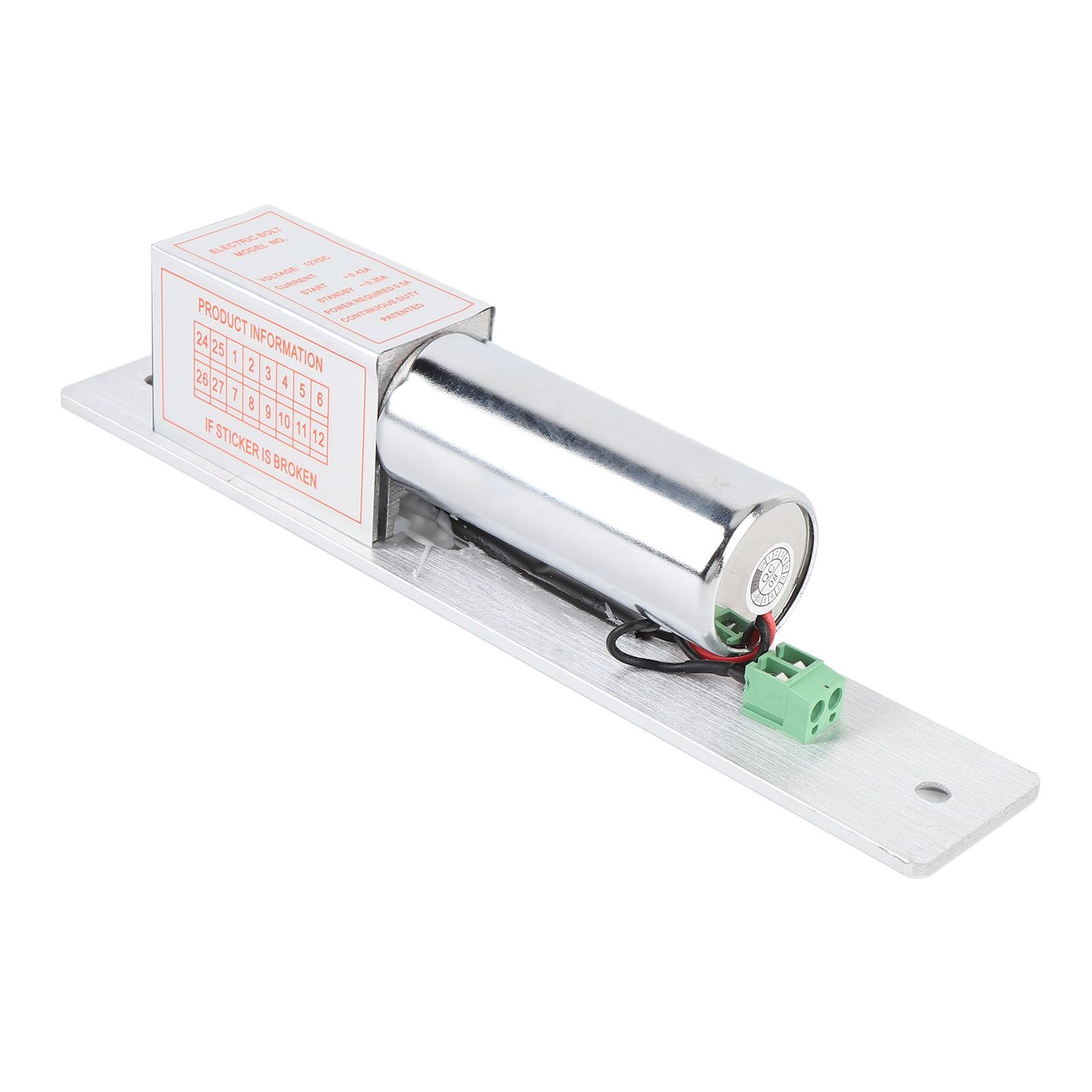 12V Electric Drop Bolt Lock Aluminum Stainless Steel Magnetic Self Locking view 11