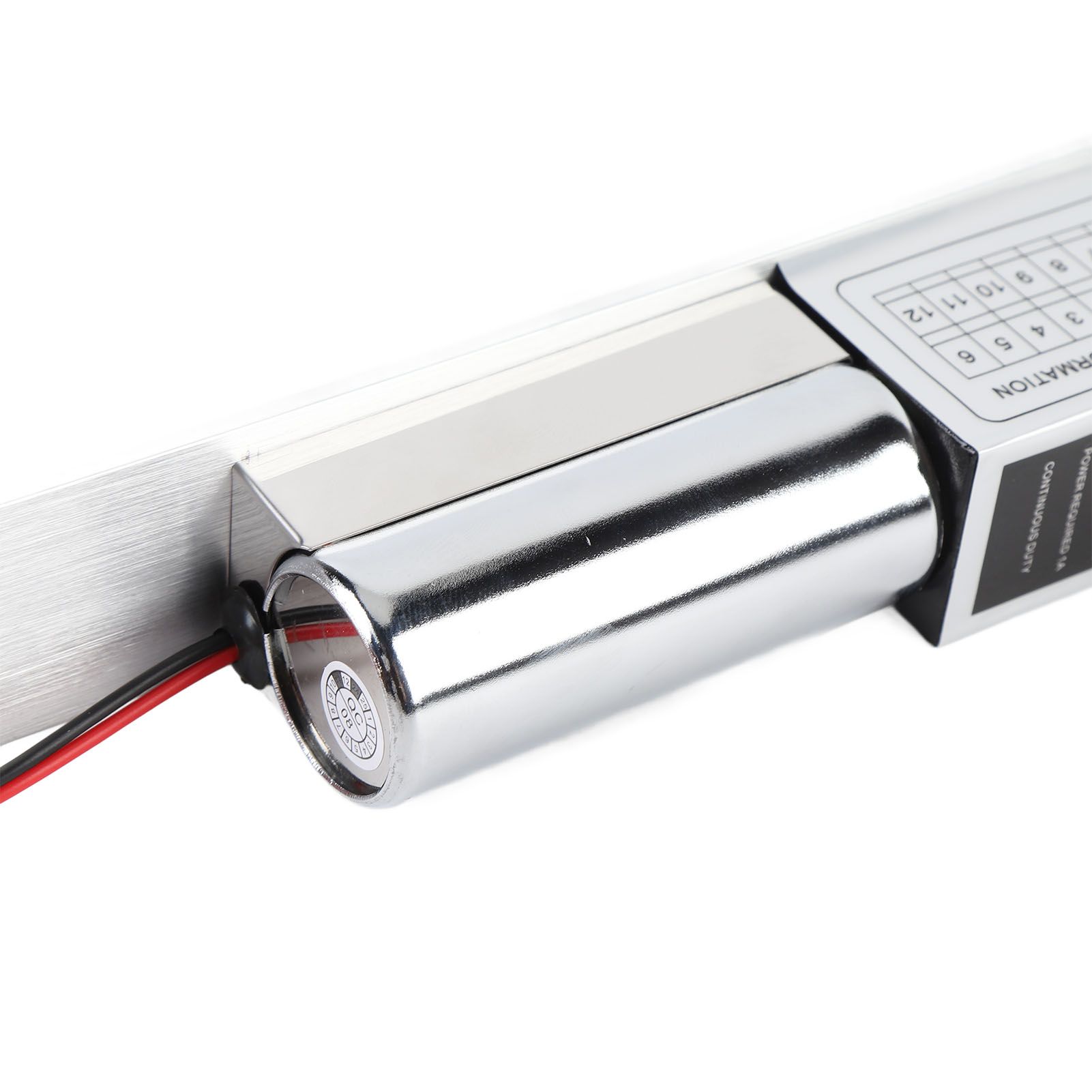 Electric Bolt Lock 12V Stainless Steel Aluminum Alloy Magnetic Electric Door view 2
