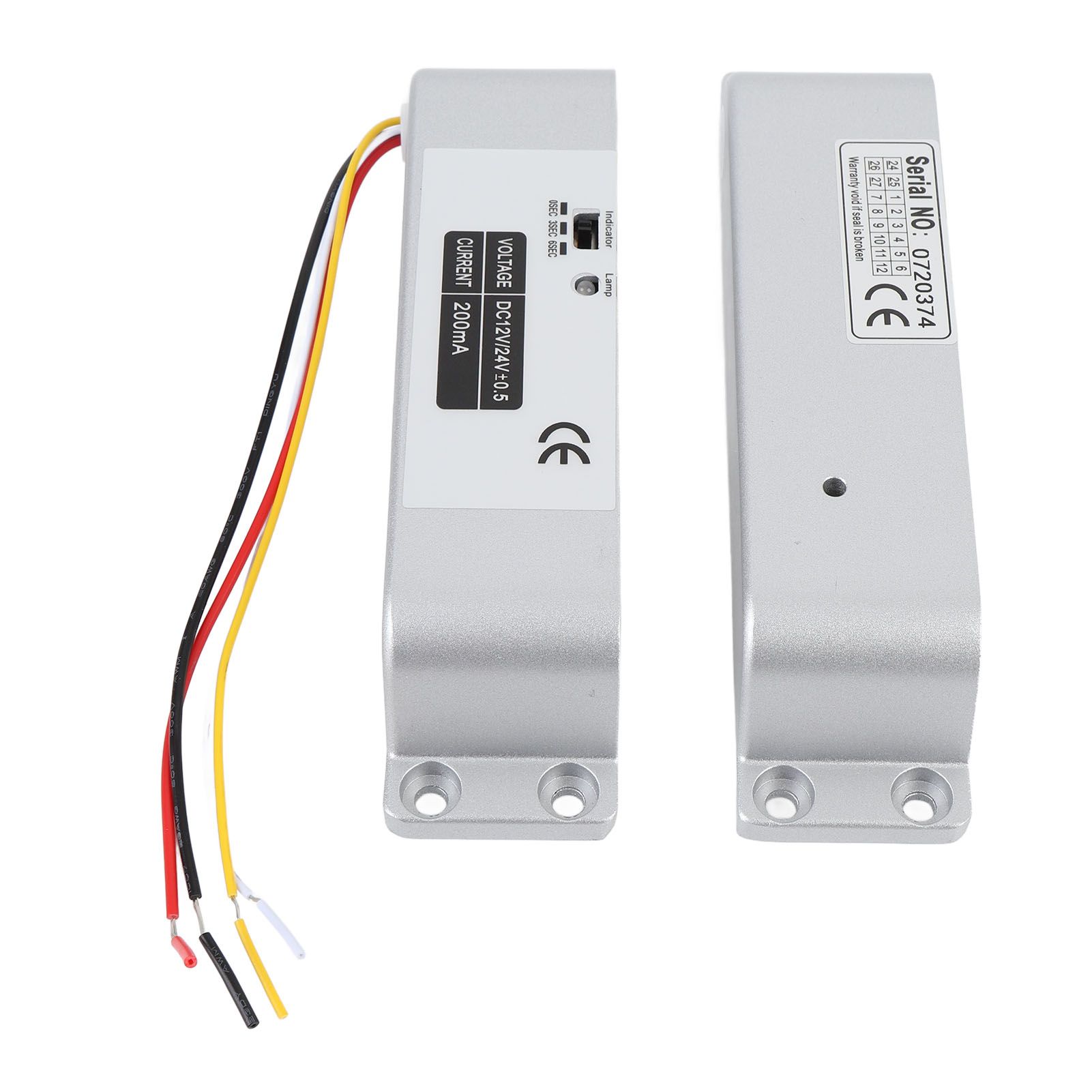 Electric Drop Bolt Lock DC12 24V NC Mode Fail Safe Electric Mortise Lock with view 12