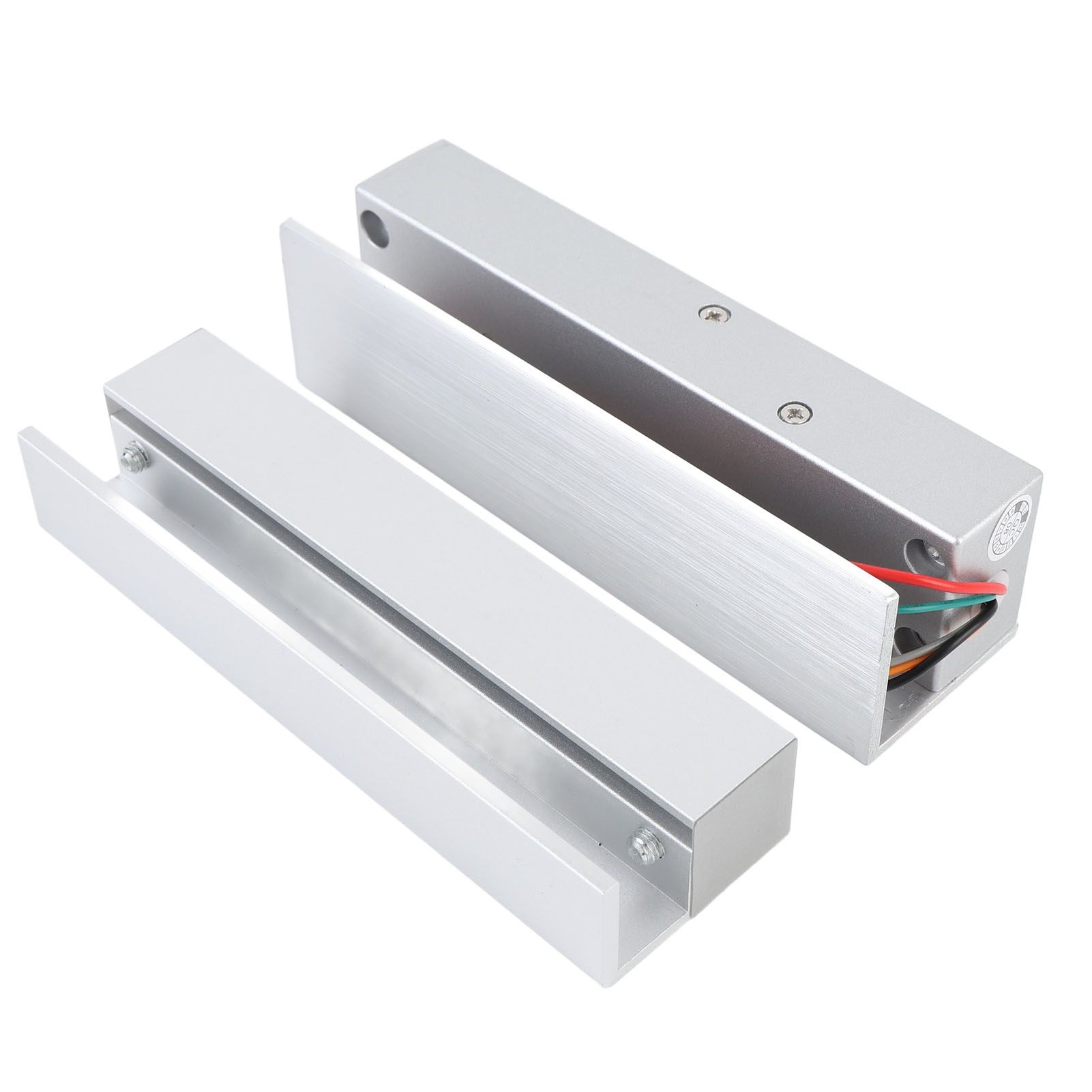 Glass Door Electric Lock Frameless Electronic Drop Bolt Latch DC 12V Left Open