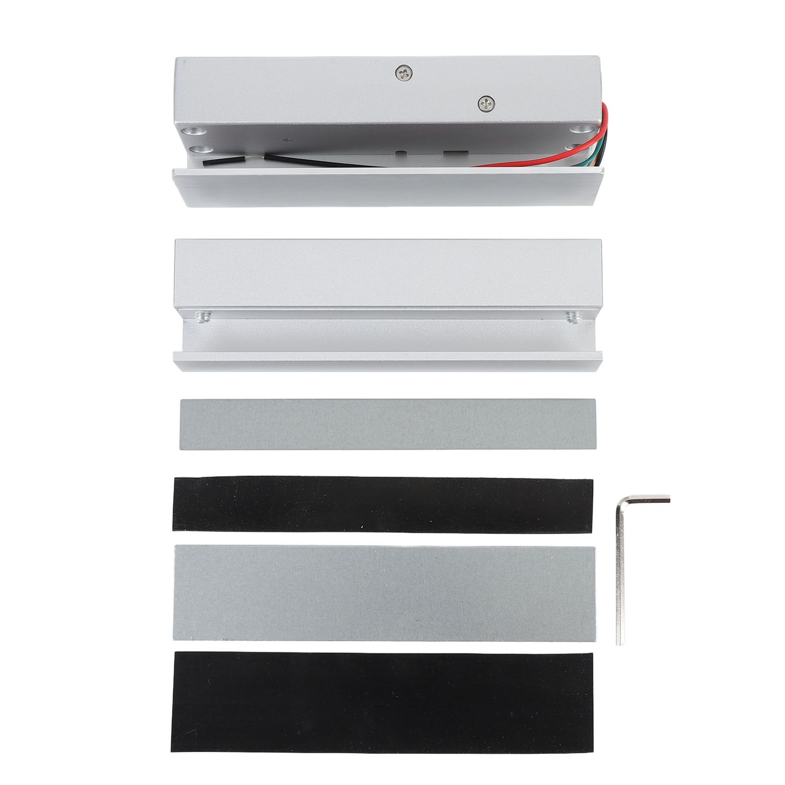Glass Door Electric Lock Frameless Electronic Drop Bolt Latch DC 12V Left Open view 3