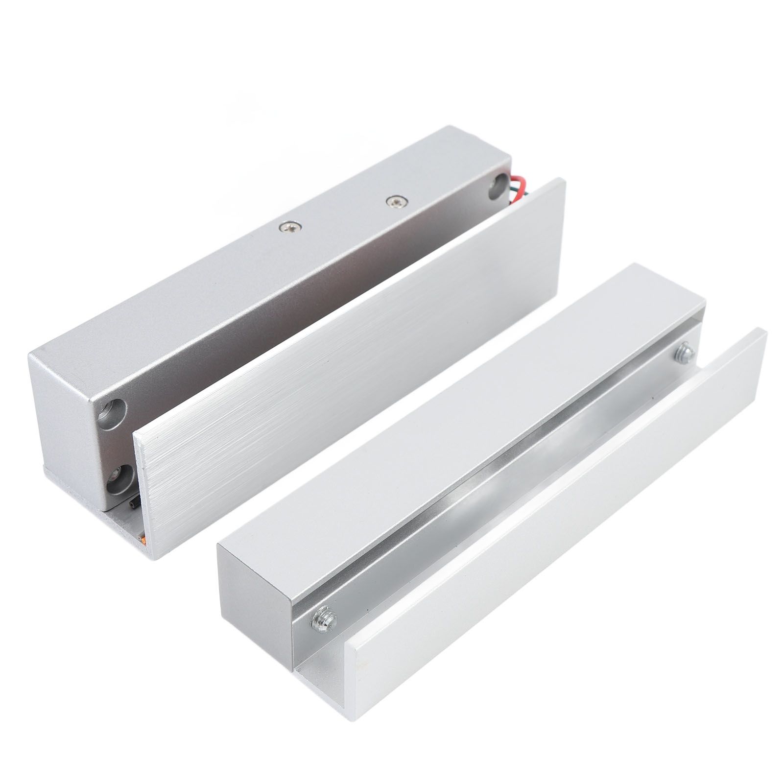 Glass Door Electric Lock Frameless Electronic Drop Bolt Latch DC 12V Left Open view 4