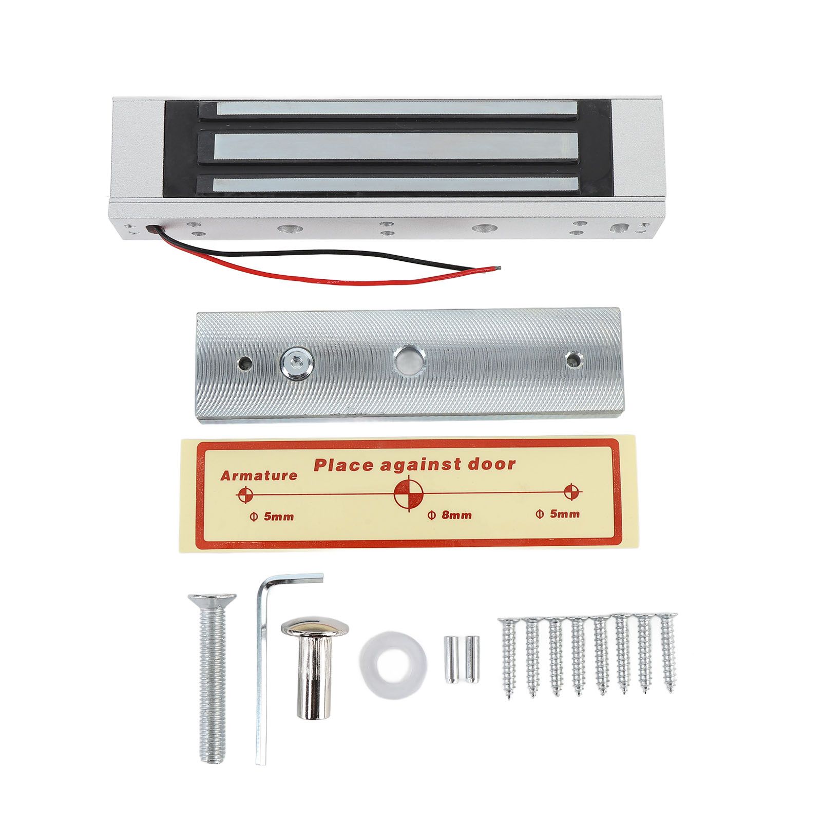 Electromagnetic Lock Waterproofing 396lbs 180kg Holding Force 12V Electric view 3