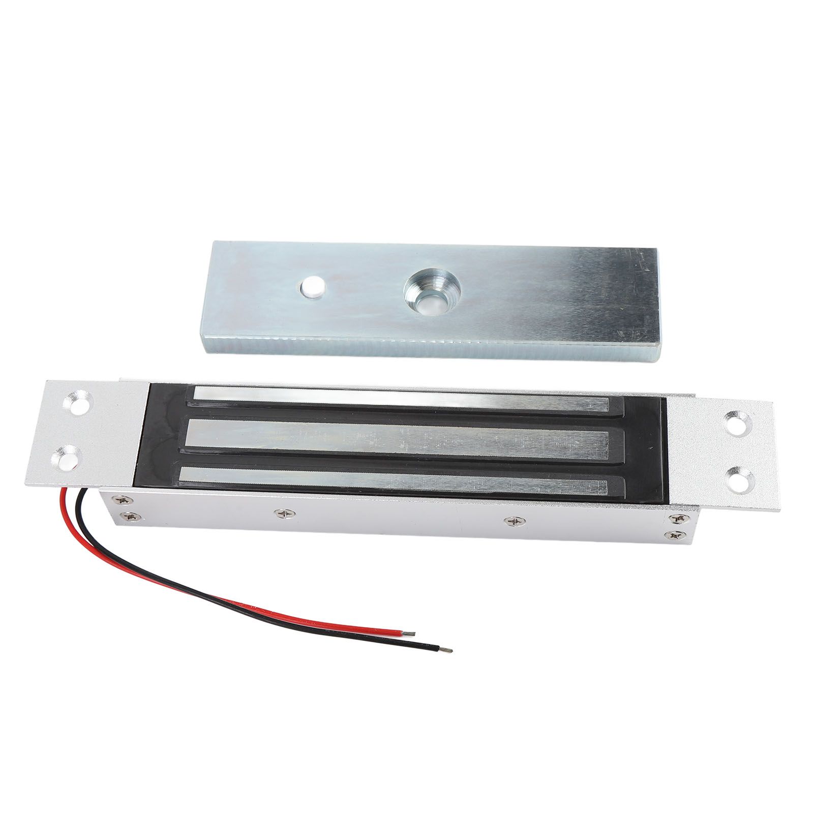 Single Door Electric Magnetic Lock 180KG Holding Force DC12V NC Mode Aluminum