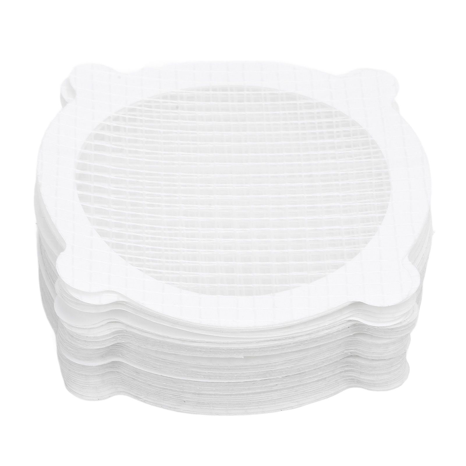 50PCS Floor Drain Stickers Single Use Mesh Hair Catcher for Bathroom Shower view 3